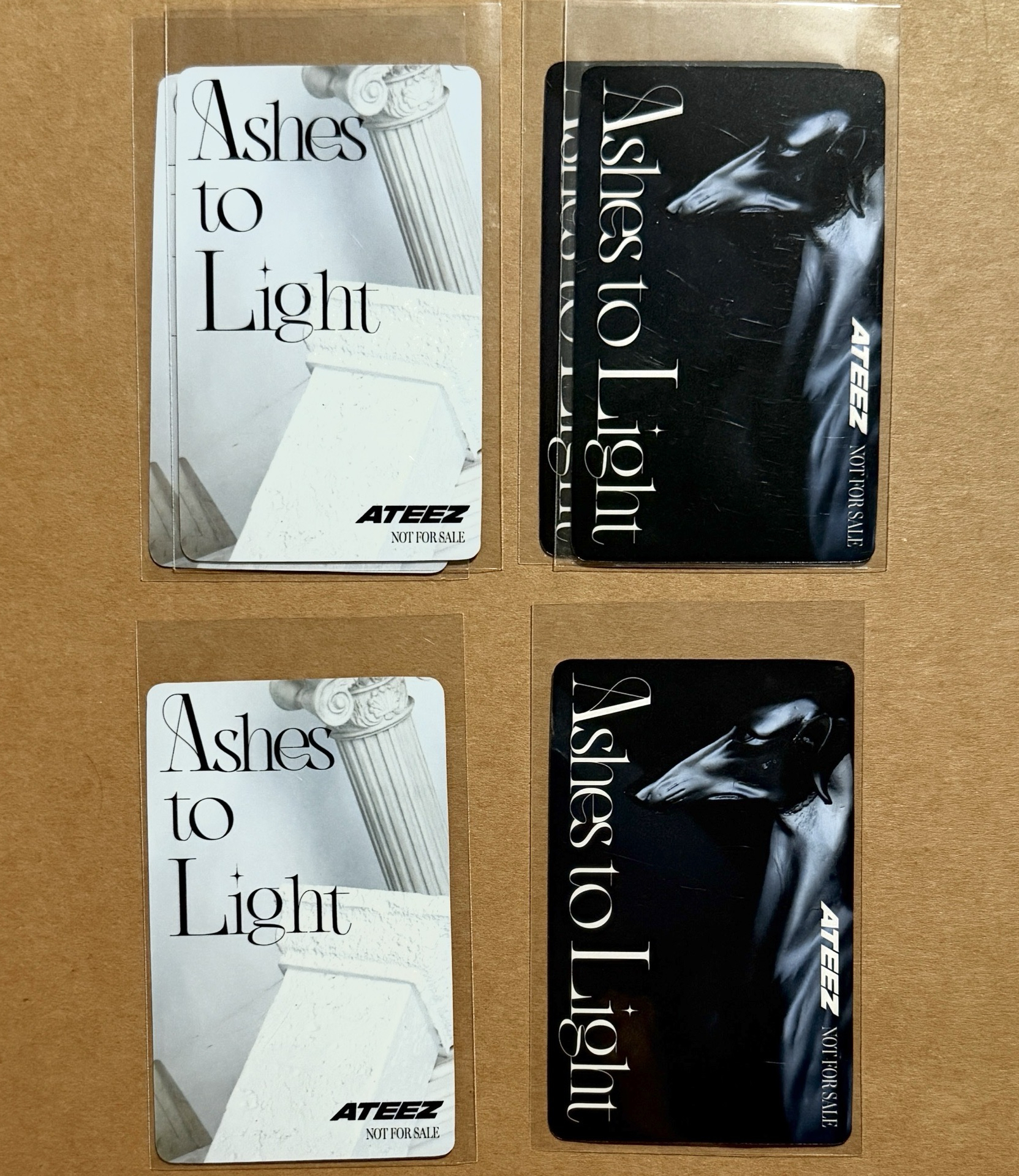 Ashes to Light 日專 特典卡/專卡 旼琦 鍾浩