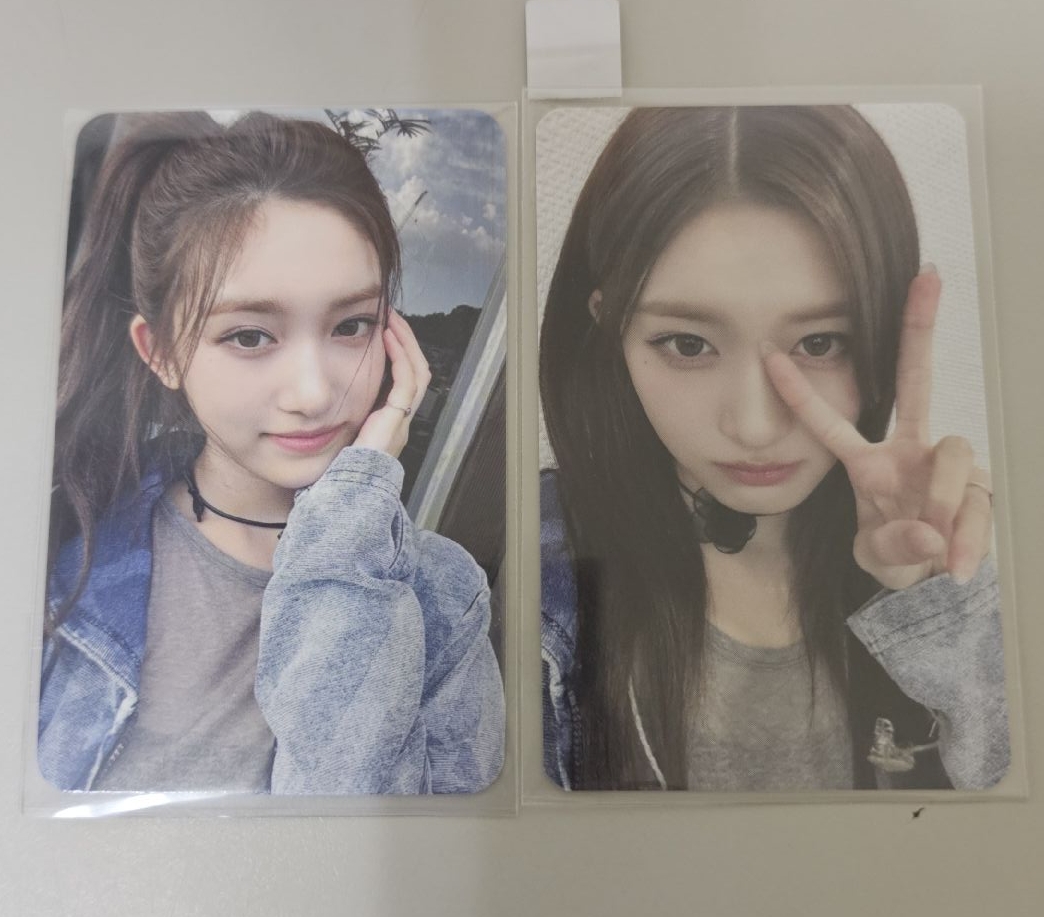 IVE leeseo 牛仔外套set