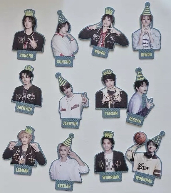 【可直拍】演唱會回憶錄小卡+topper