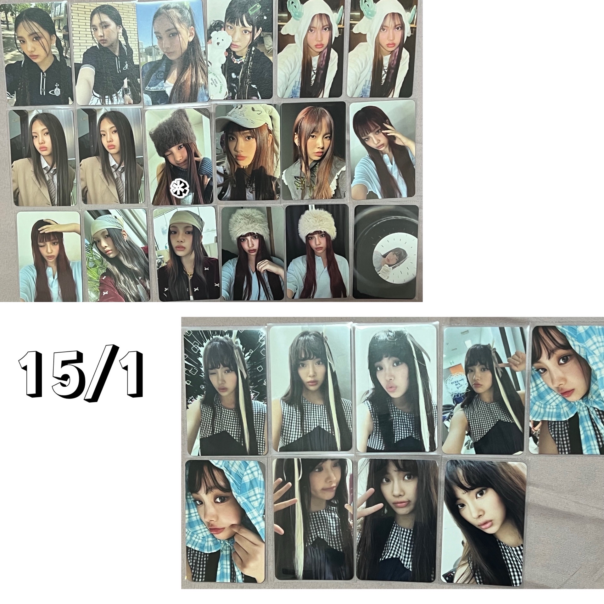 NewJeans hyein小卡 年曆