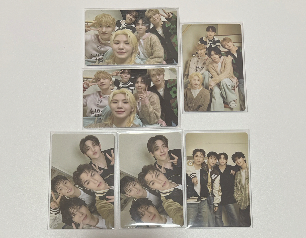 SEVENTEEN 克拉島 隨機卡 主唱隊 黑泡隊