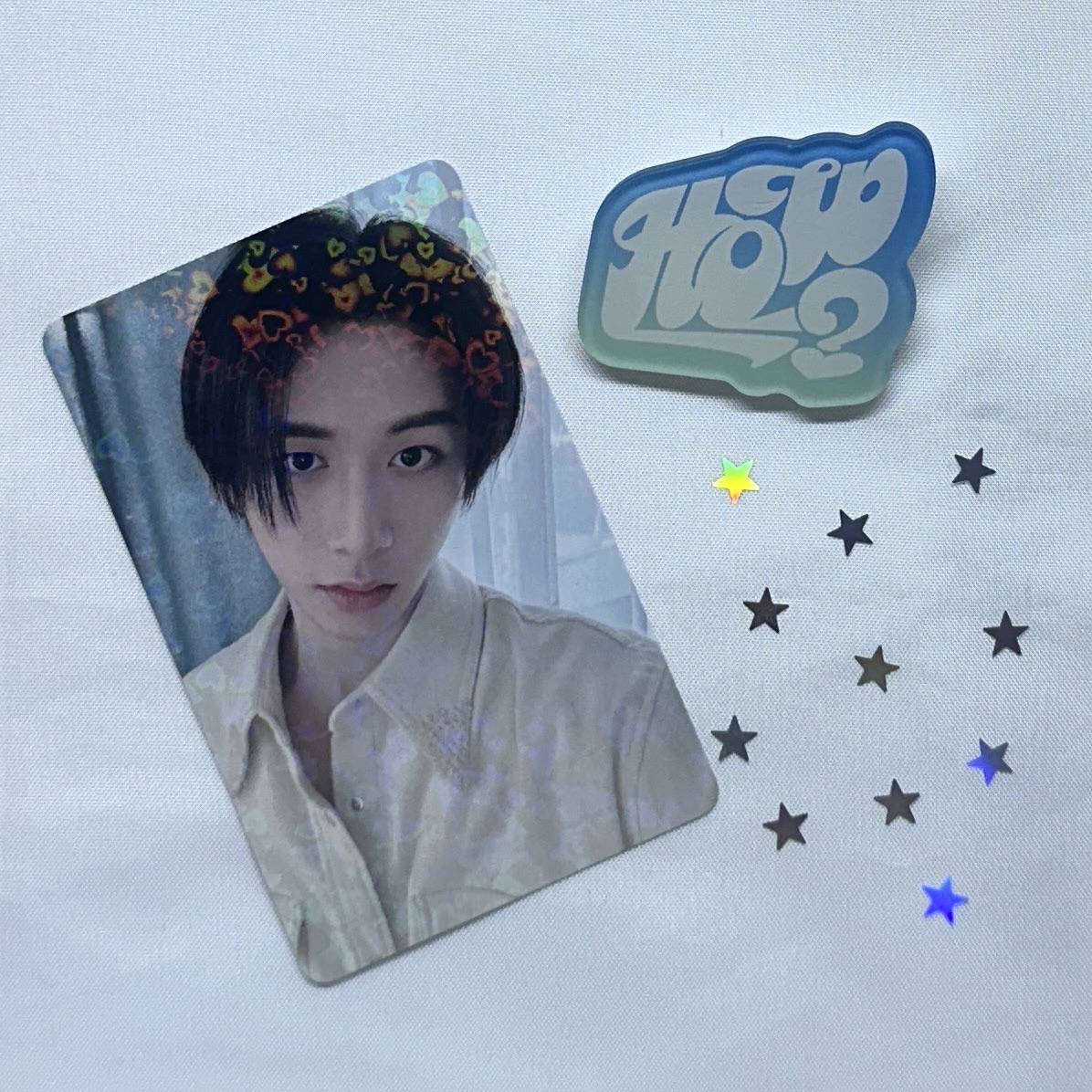 ⟡ 4 漢東旼 ⟡ HOW? 日咖 單封 愛心閃特典