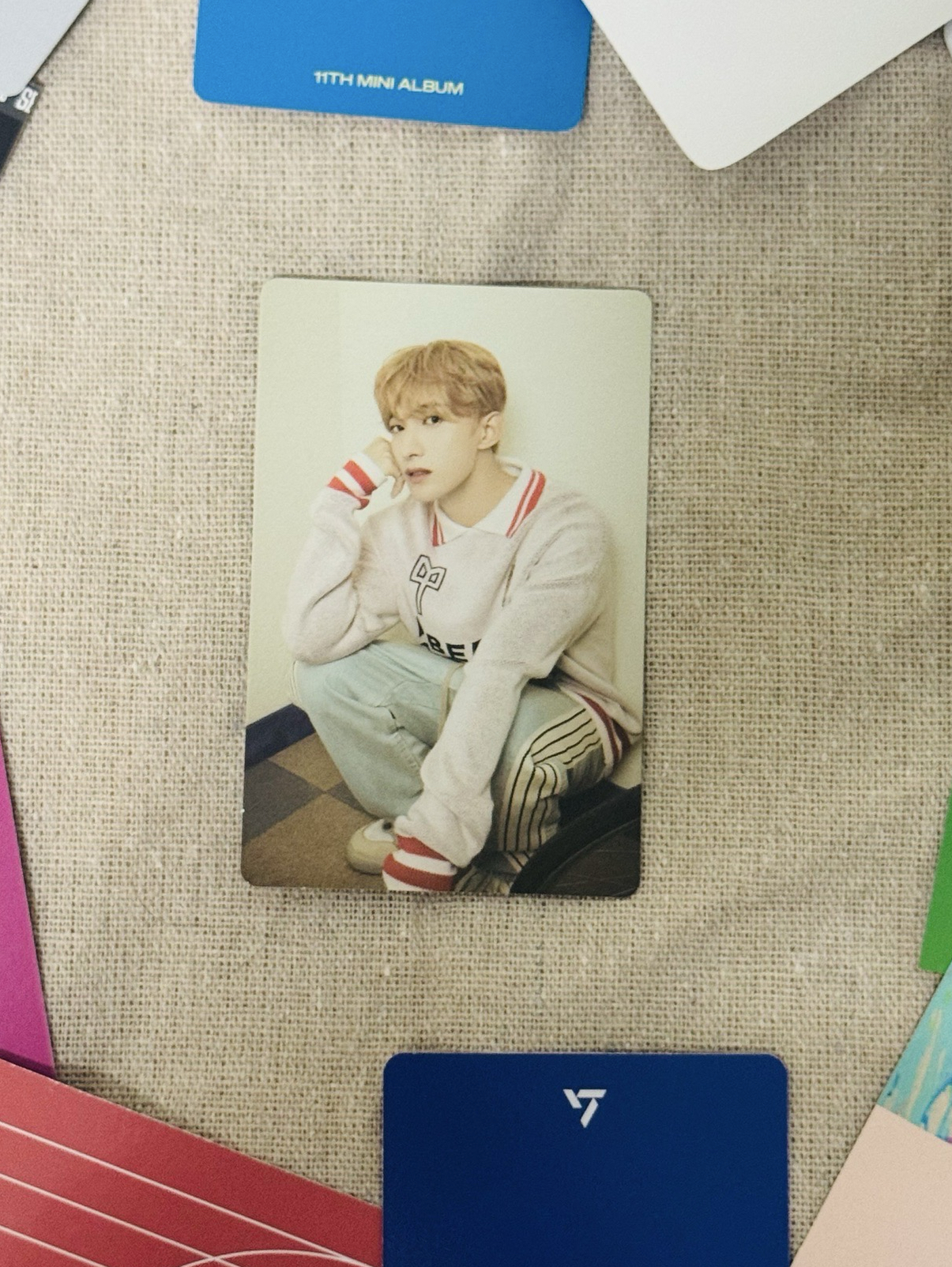 SEVENTEEN 碩珉 DK 克拉島卡包卡隨機卡