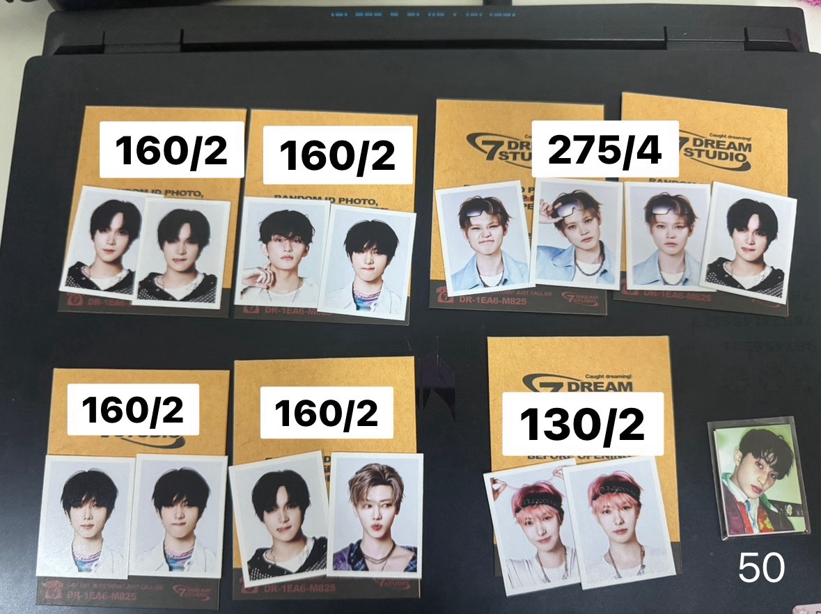 NCT DREAM BTTF 快閃 證件照