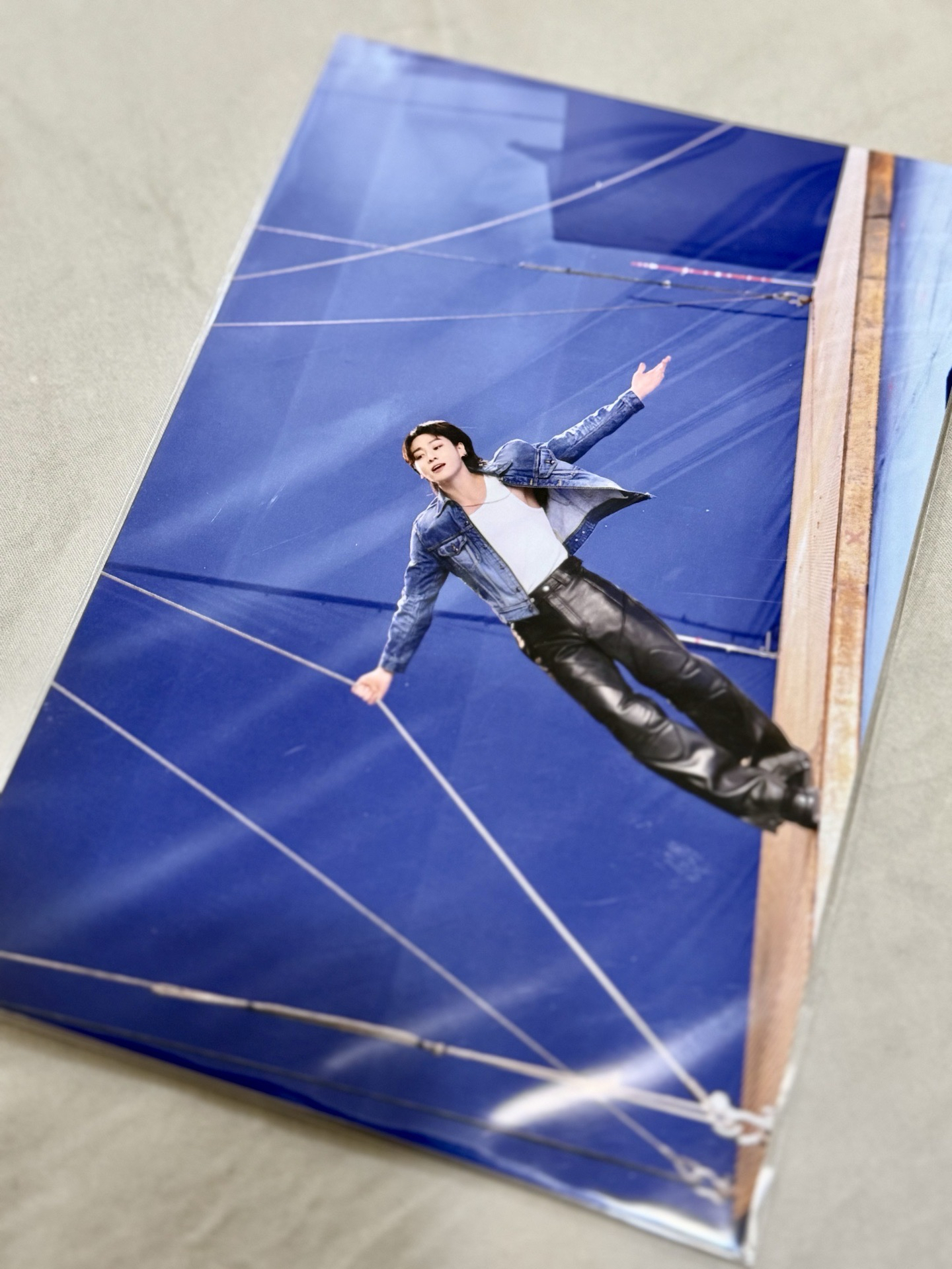 田柾國 Golden展覽生寫真 明信片