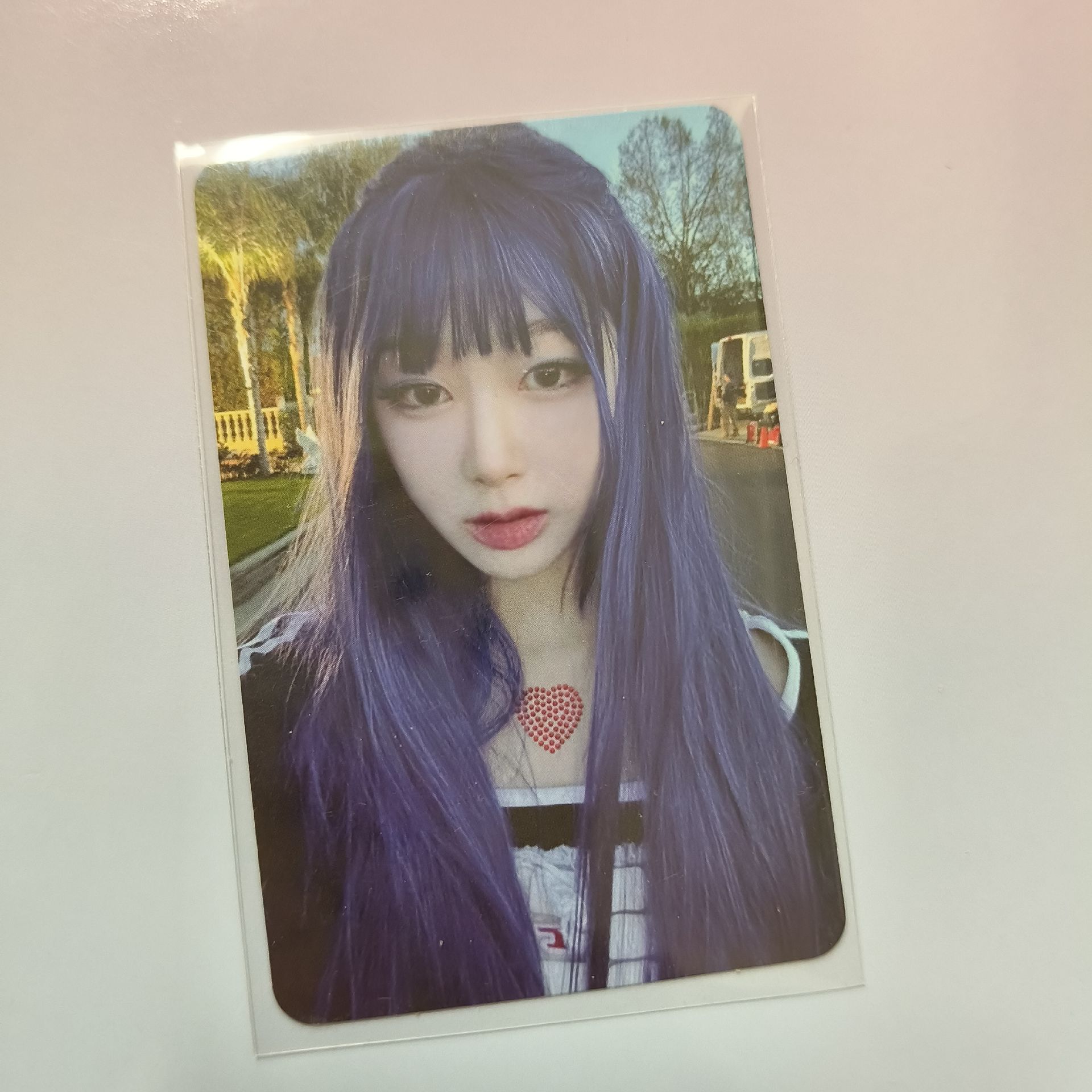 aespa MY WORLD smini吉專卡 紫髮吉