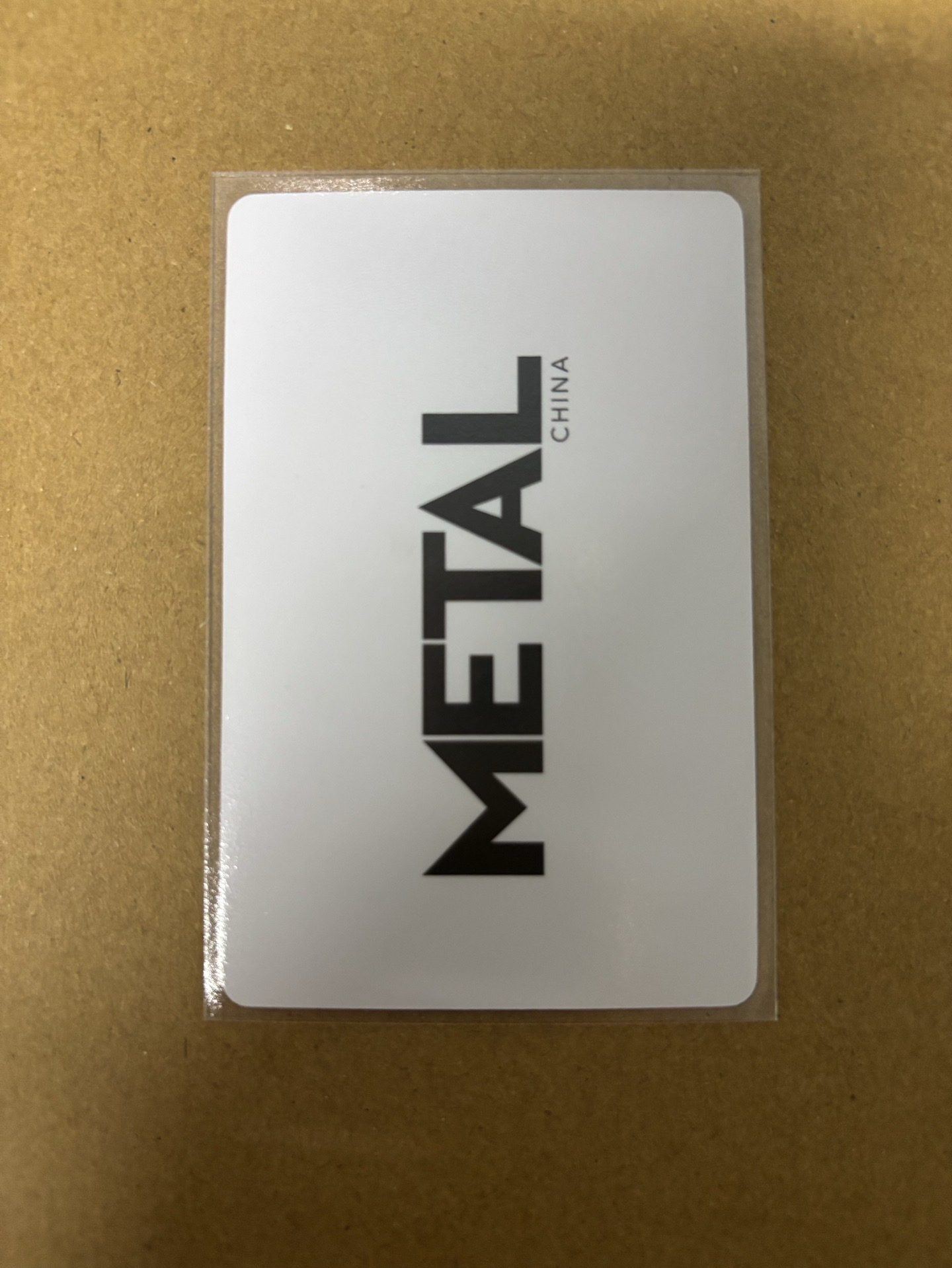 Metal雜誌 雜誌卡 單封隱藏柚