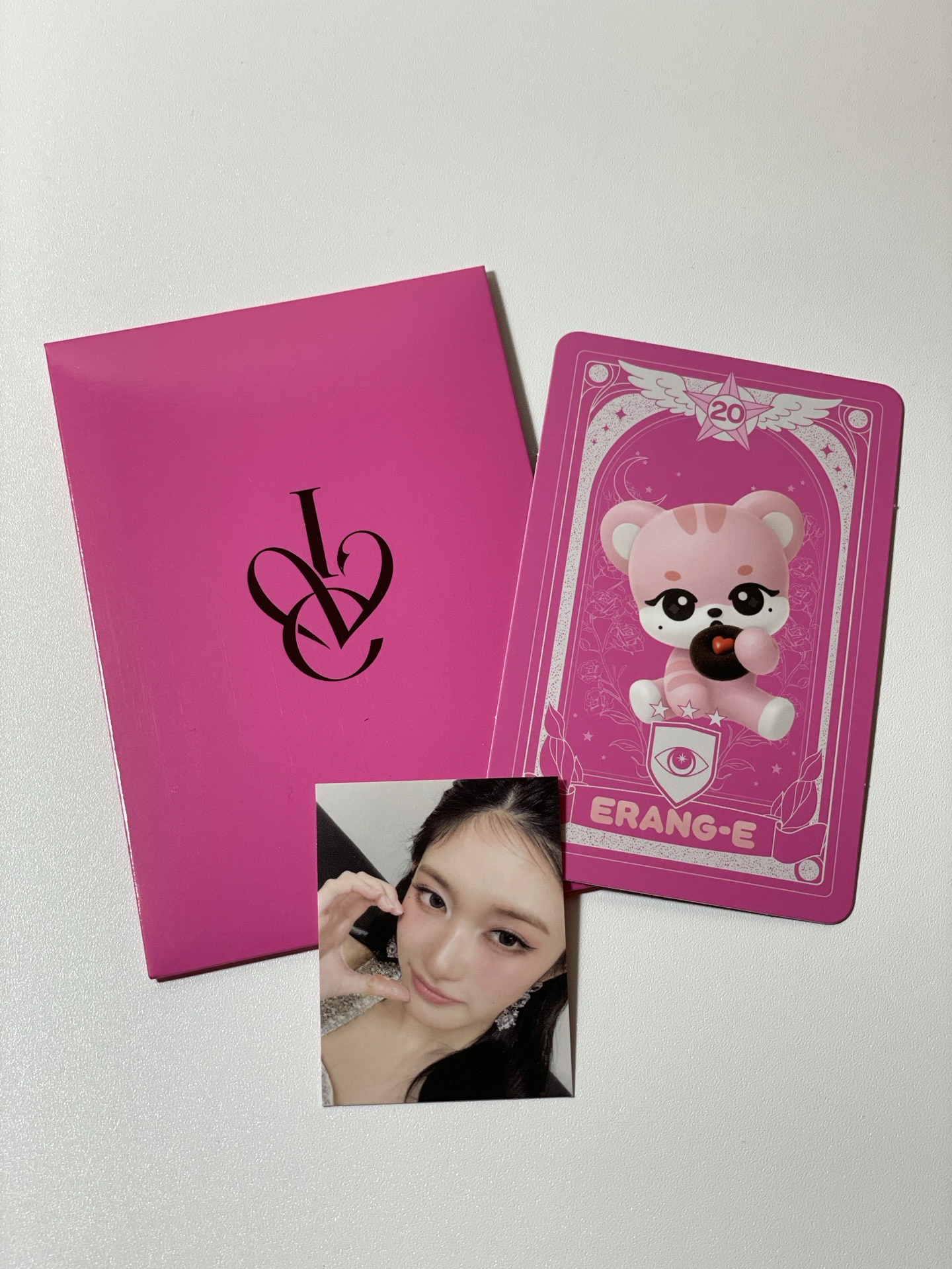 周邊卡 甜甜圈 李瑞（粉）