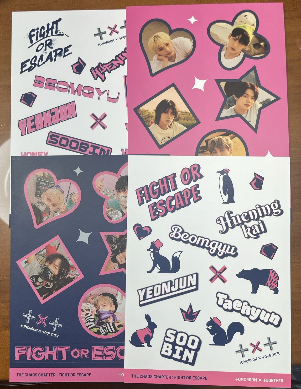 TXT fight/escape空專