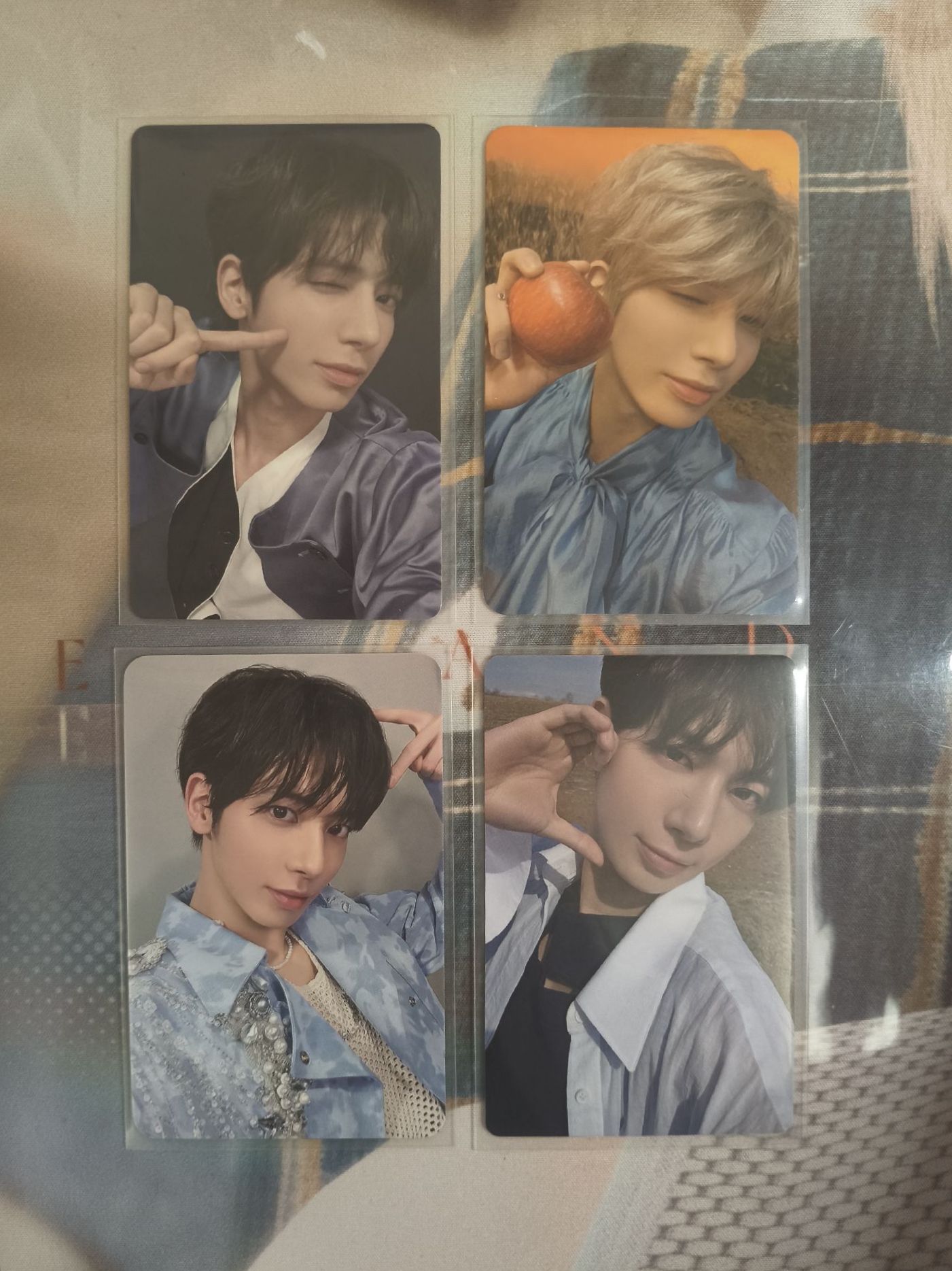 TXT mini6 🧡 青島yzy語音 dmm2 貓耳 日咖幸運卡 cu蘋果 顯