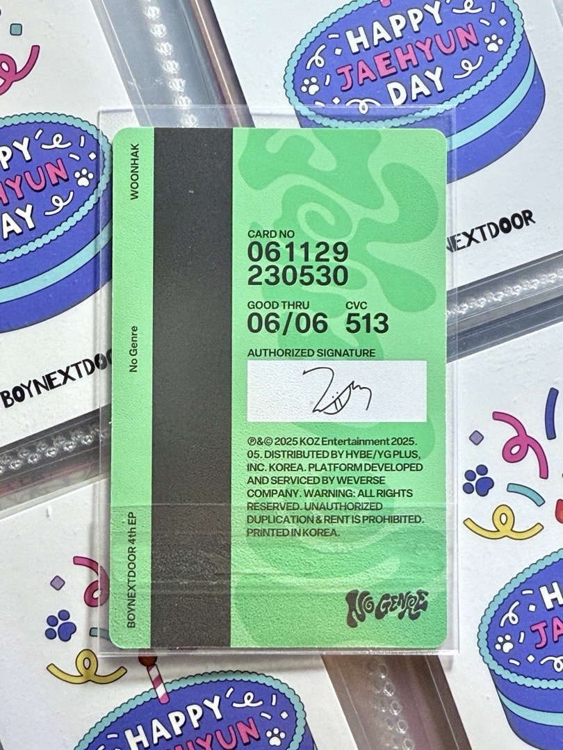 NO GENRE wvs專卡 金雲鶴