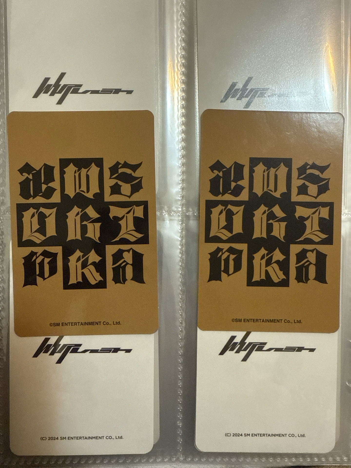 Dirty Work 塔店 吉寧 特典卡 Ningning Giselle 