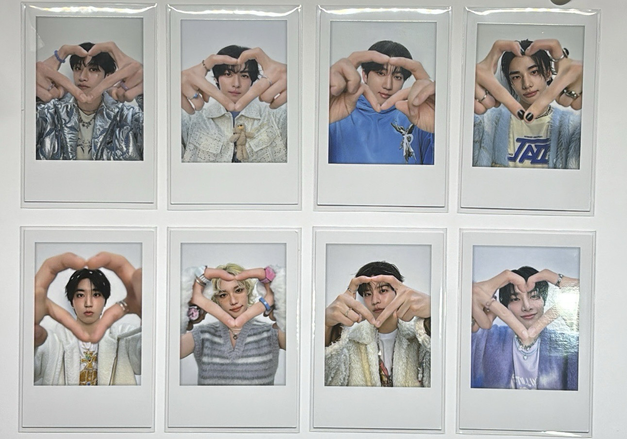 skz 五期飯咪 鐵盒拍立得 一套