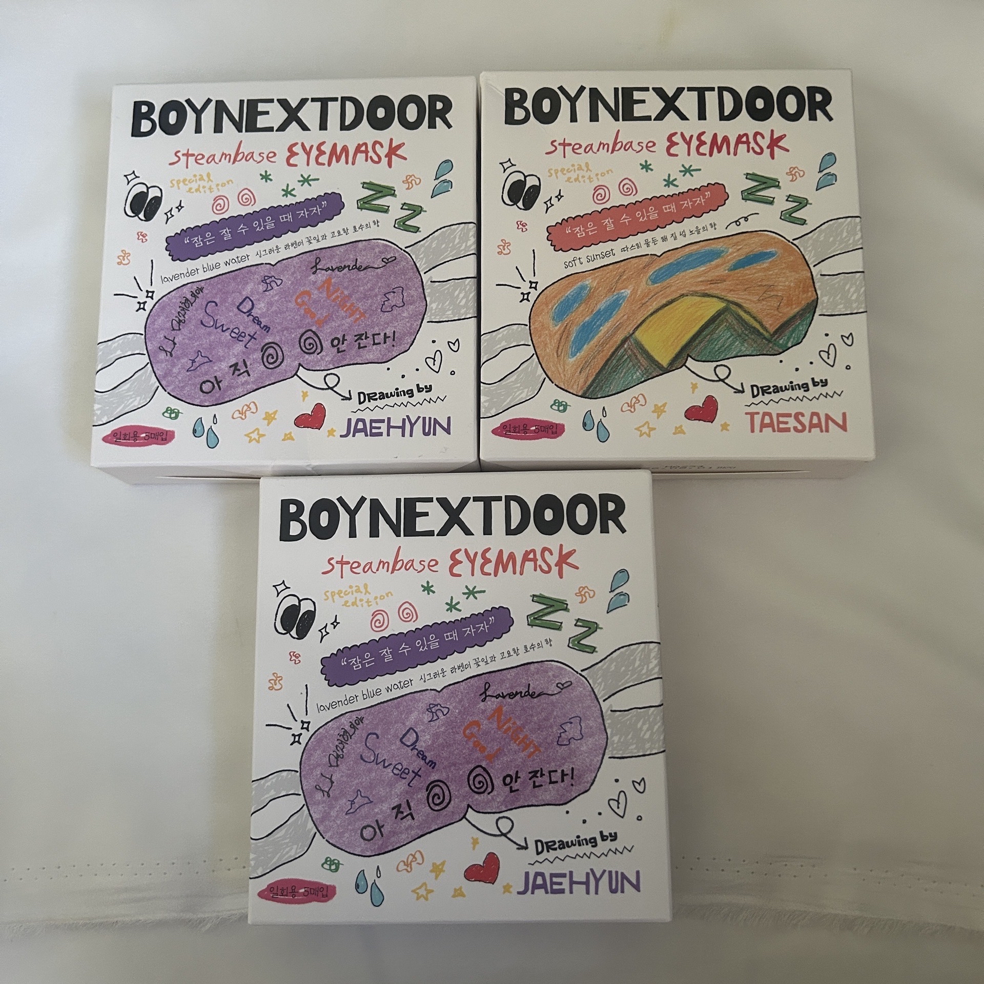 Steambase 聯名 眼罩 手繪眼罩