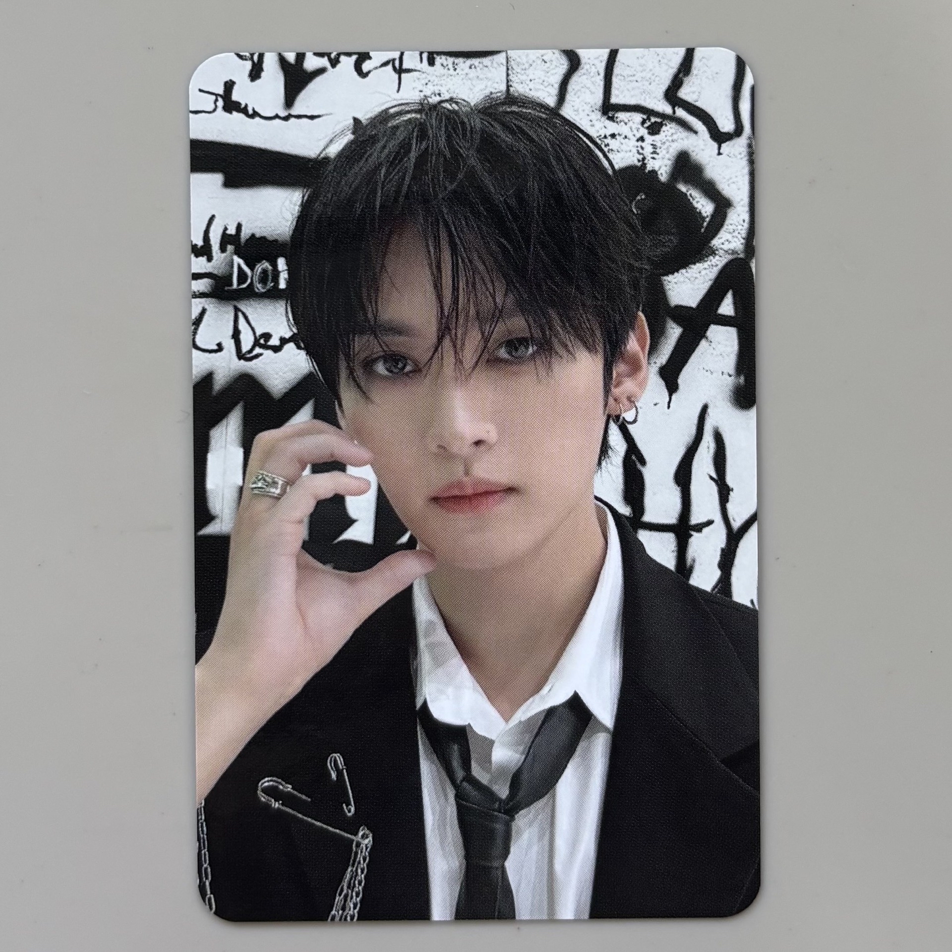 SKZ 3rd世巡 Leeknow 旻浩髮夾卡