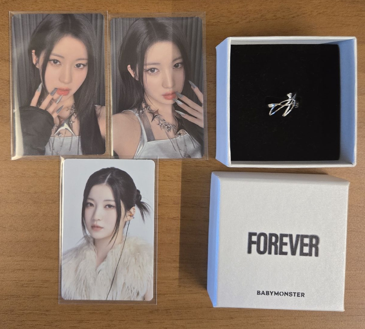 Asa 簽名戒指+專卡3張