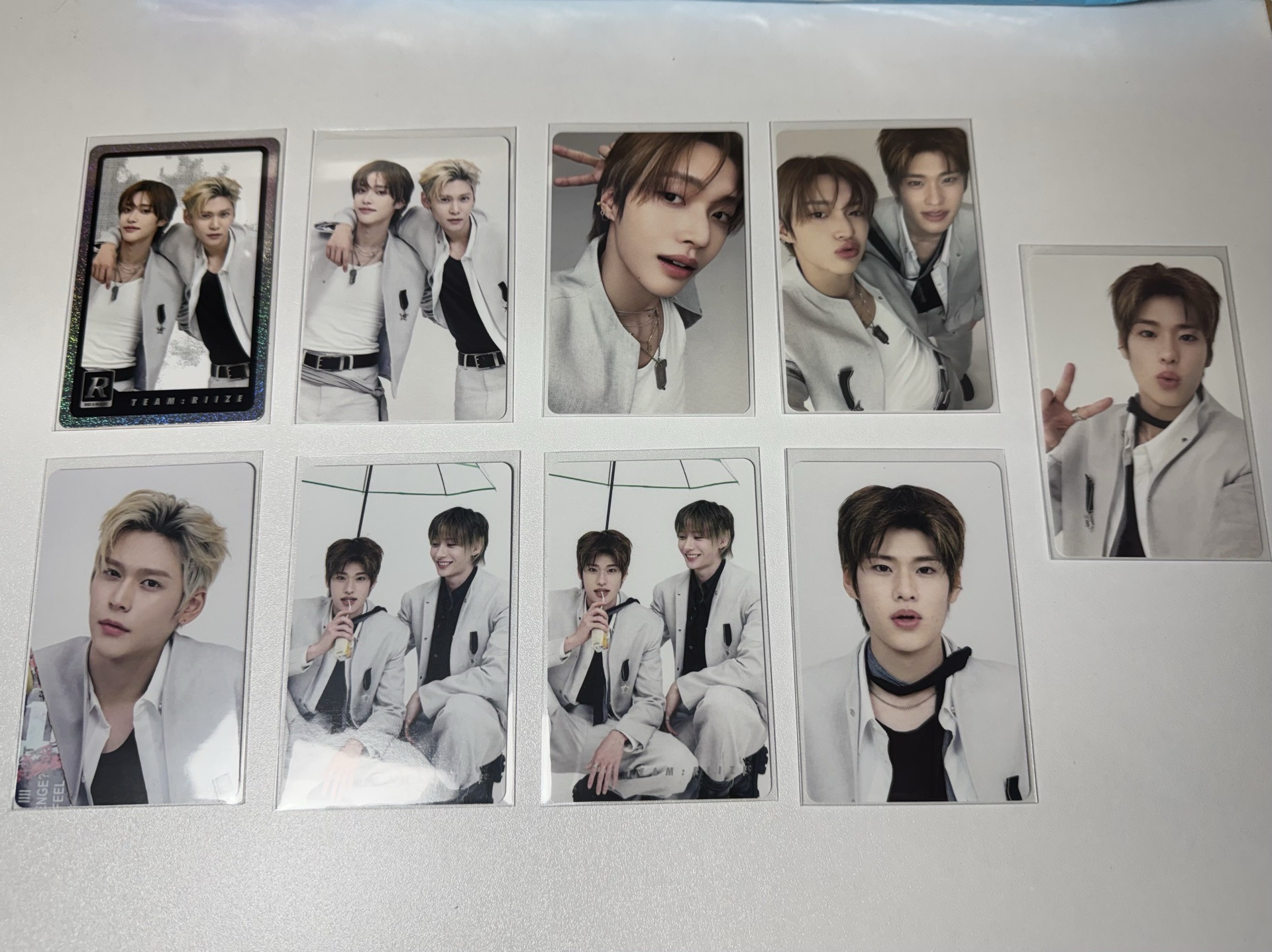 RIIZE RIIZING LOUD 卡包卡 銀卡