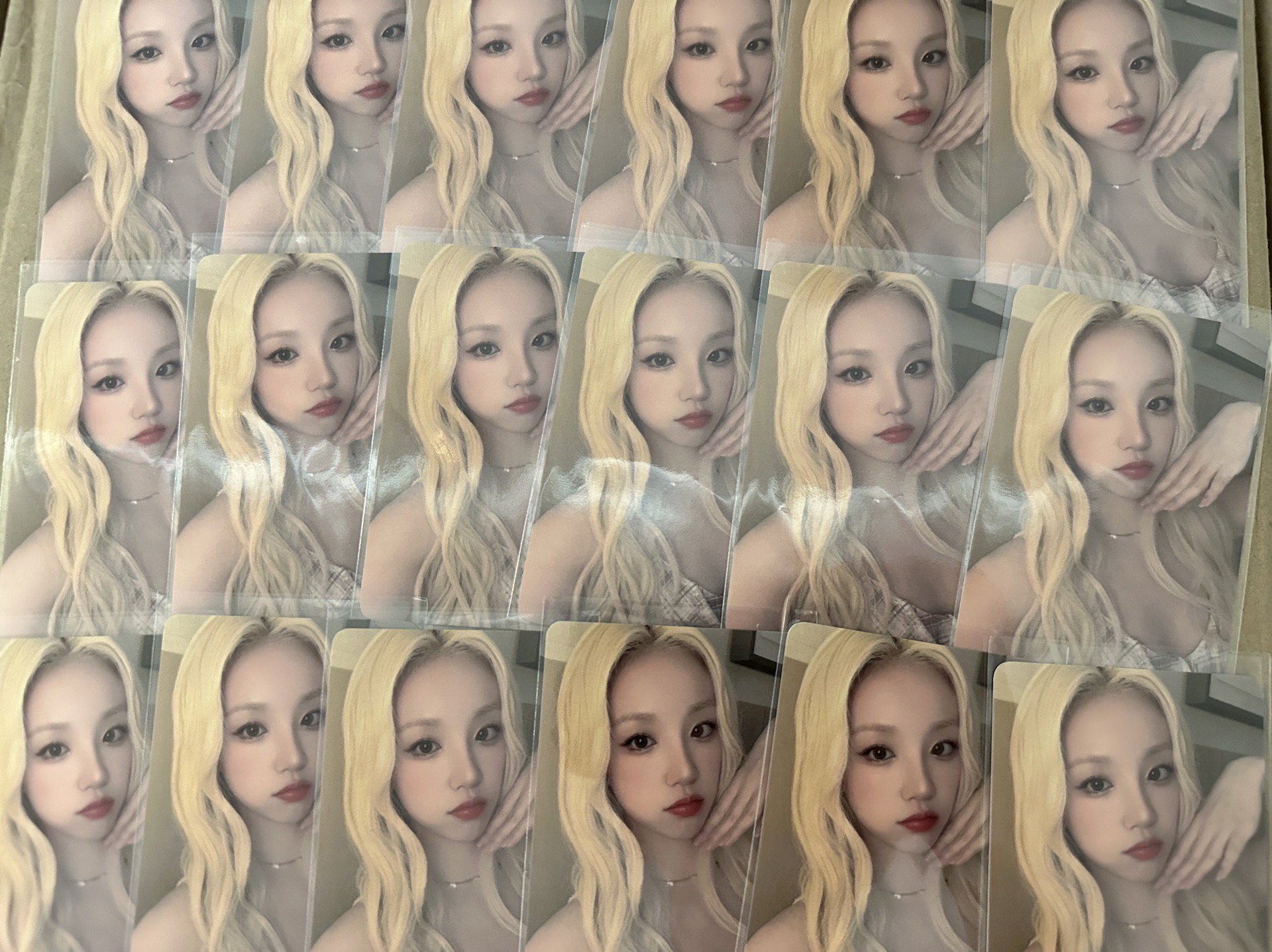 I-DLE fanme2.0台北簽售特典卡