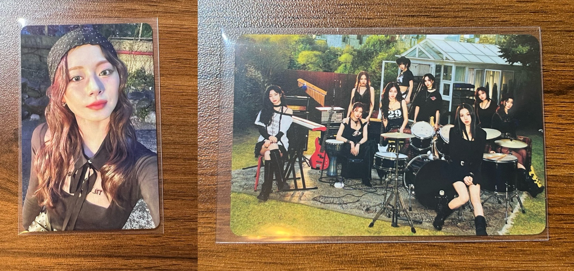 子瑜ENEMY頭巾+團體小卡組250