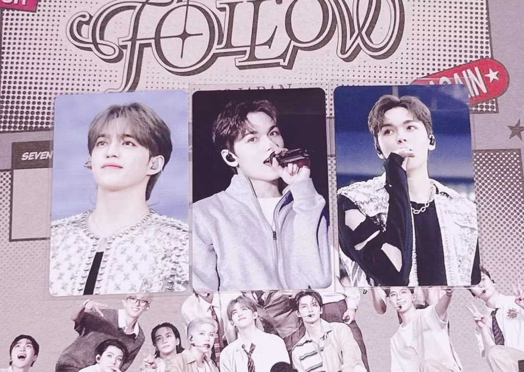 SEVENTEEN FOLLOW AGAIN 環球DVD/藍光 特典明信片 小卡