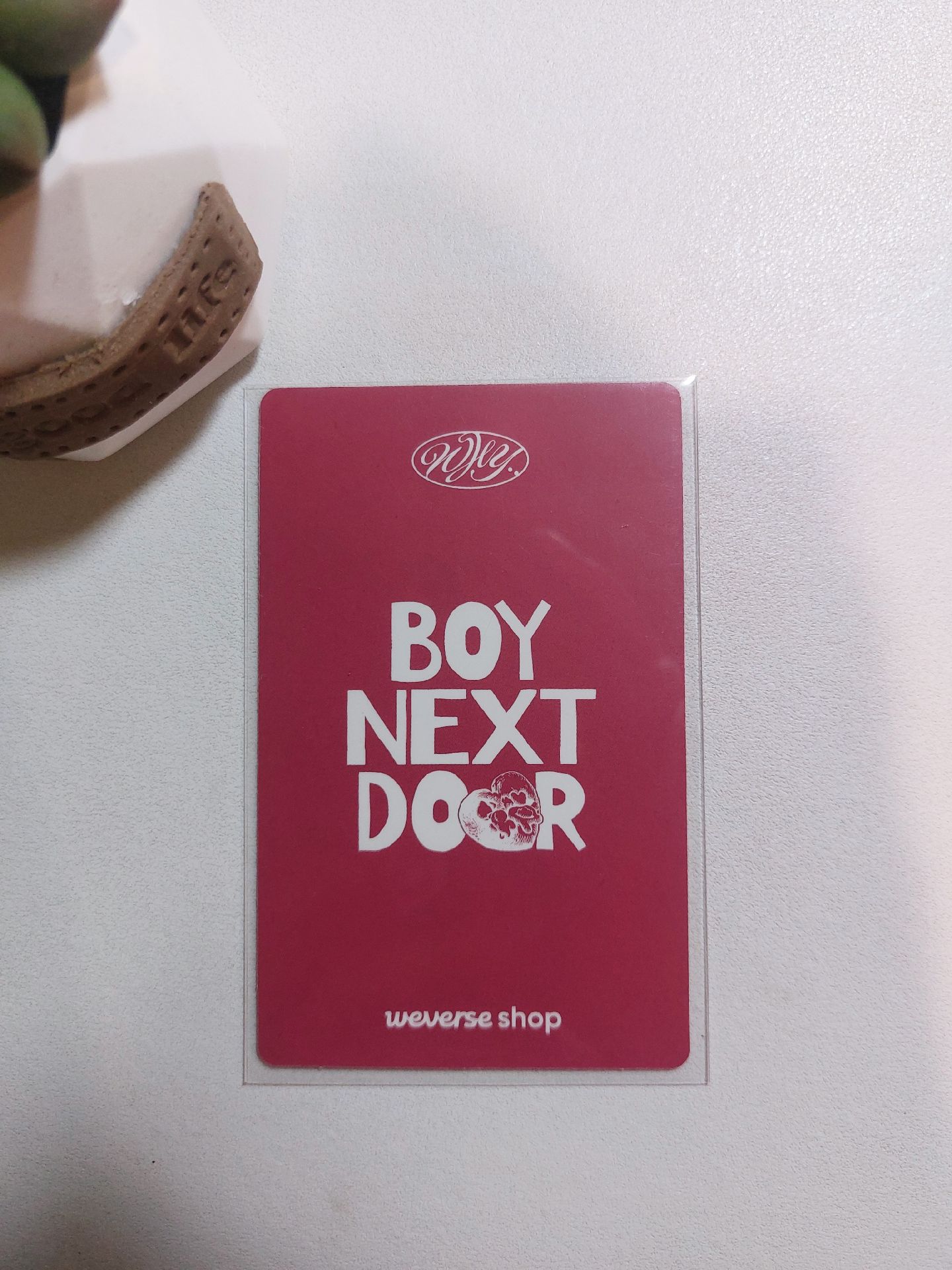 BOYNEXTDOOR WHY特典卡 Riwoo李常赫