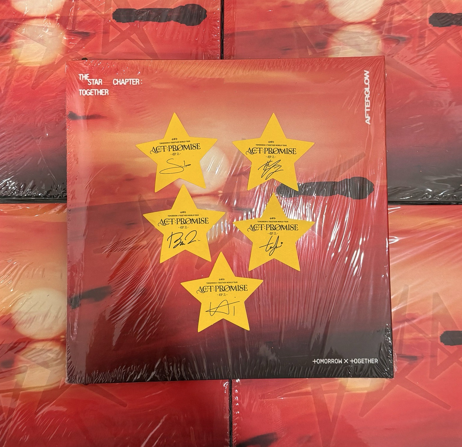 正四未拆單封一套 AFTERGLOW