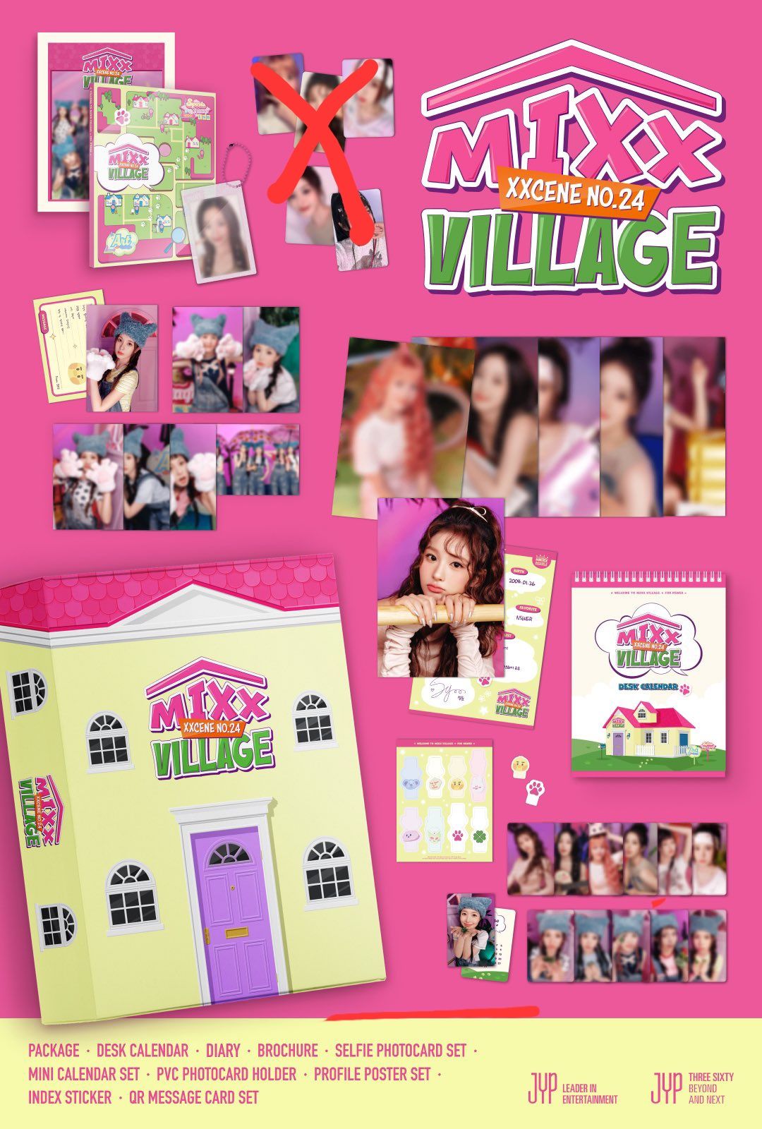 NMIXX - 2024年曆 [Mixx Village]