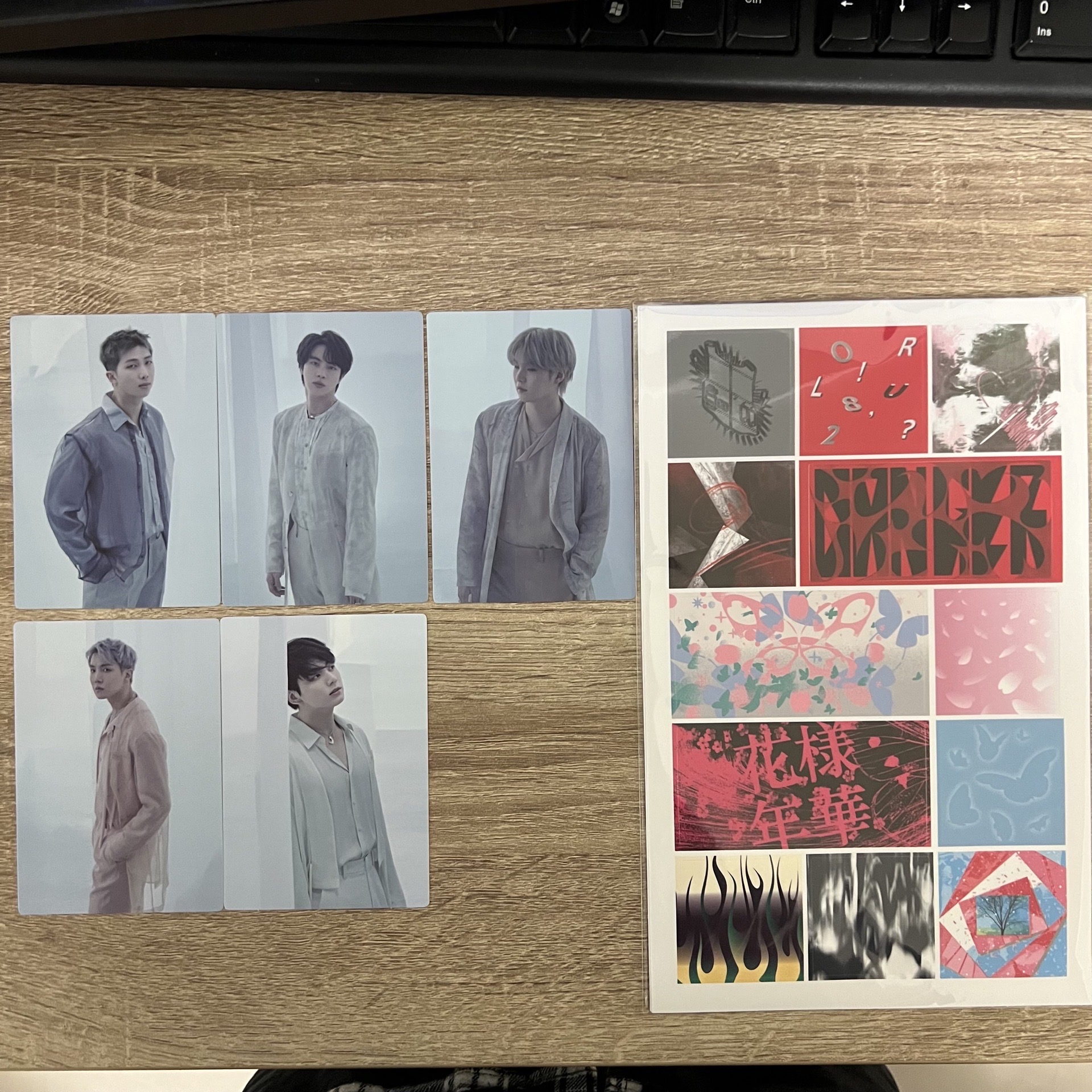 BTS 防彈少年團 proof exhibition 展覽 周邊 Photocard holder 拆售