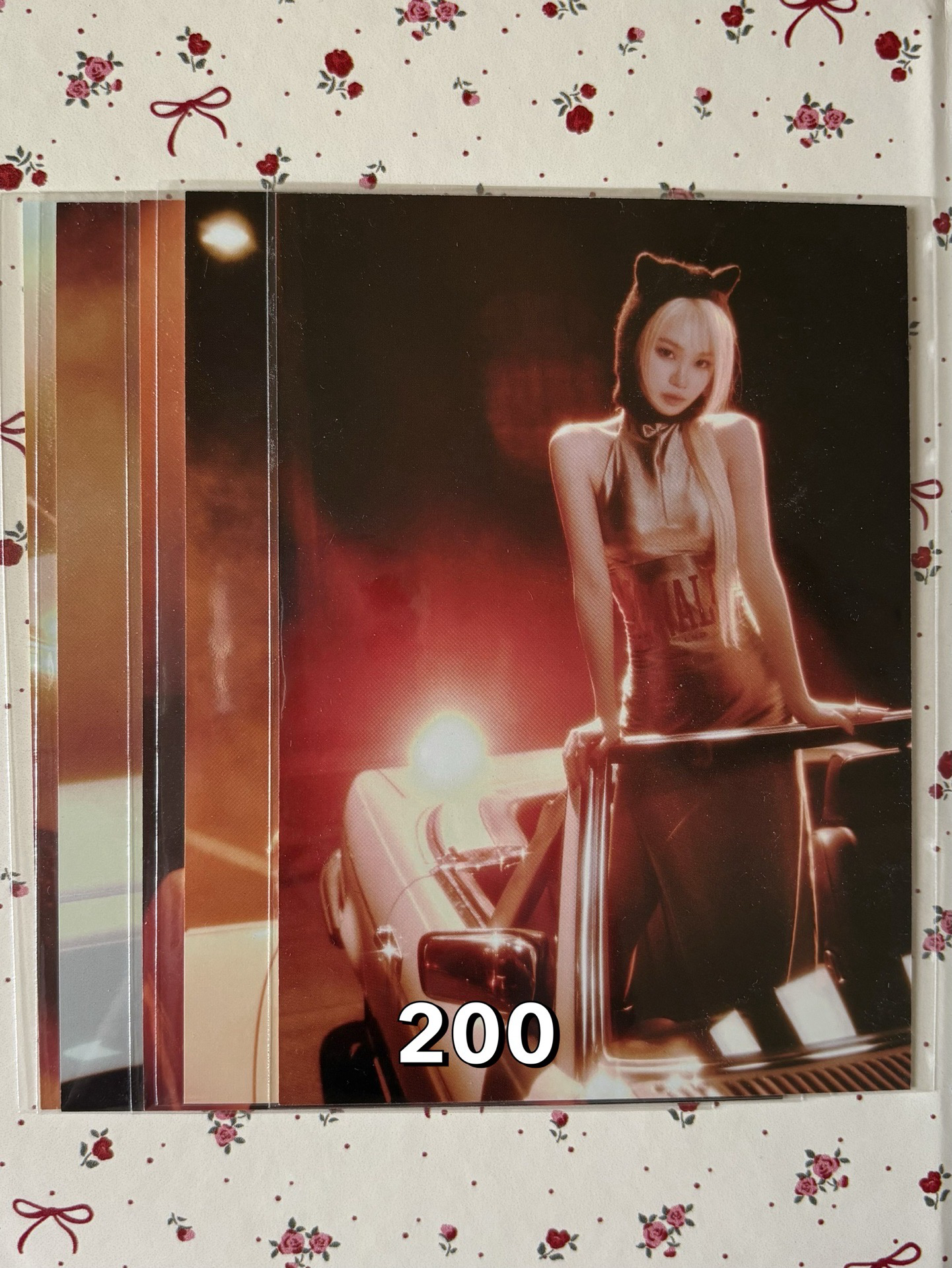 台北演唱會明信片一套 無手寫版本