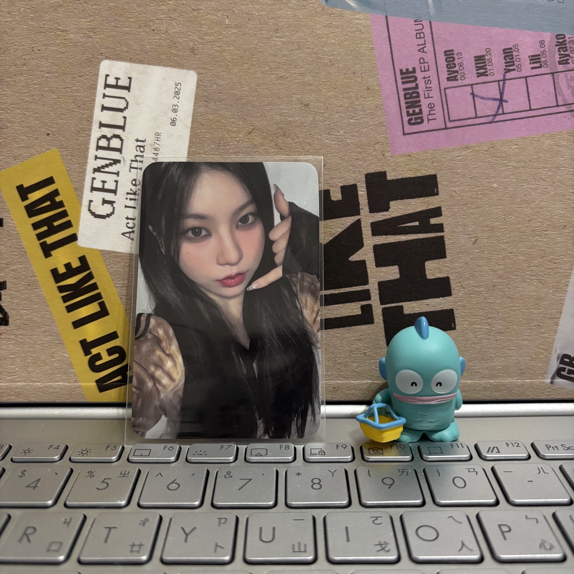 AYEON 🐹｜KCON JAPAN 2025 Plus Chat 補償 滿額卡 比六 ver.