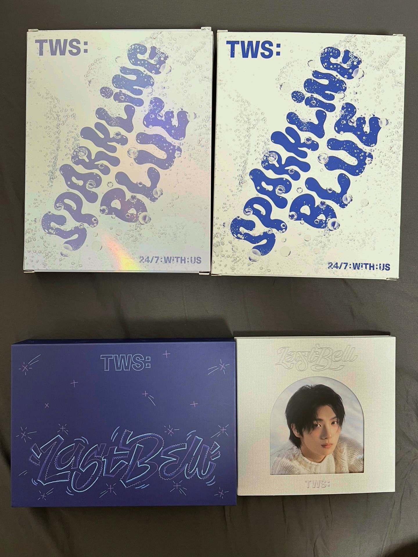 sparkling blue/last bell 英宰單封 空專