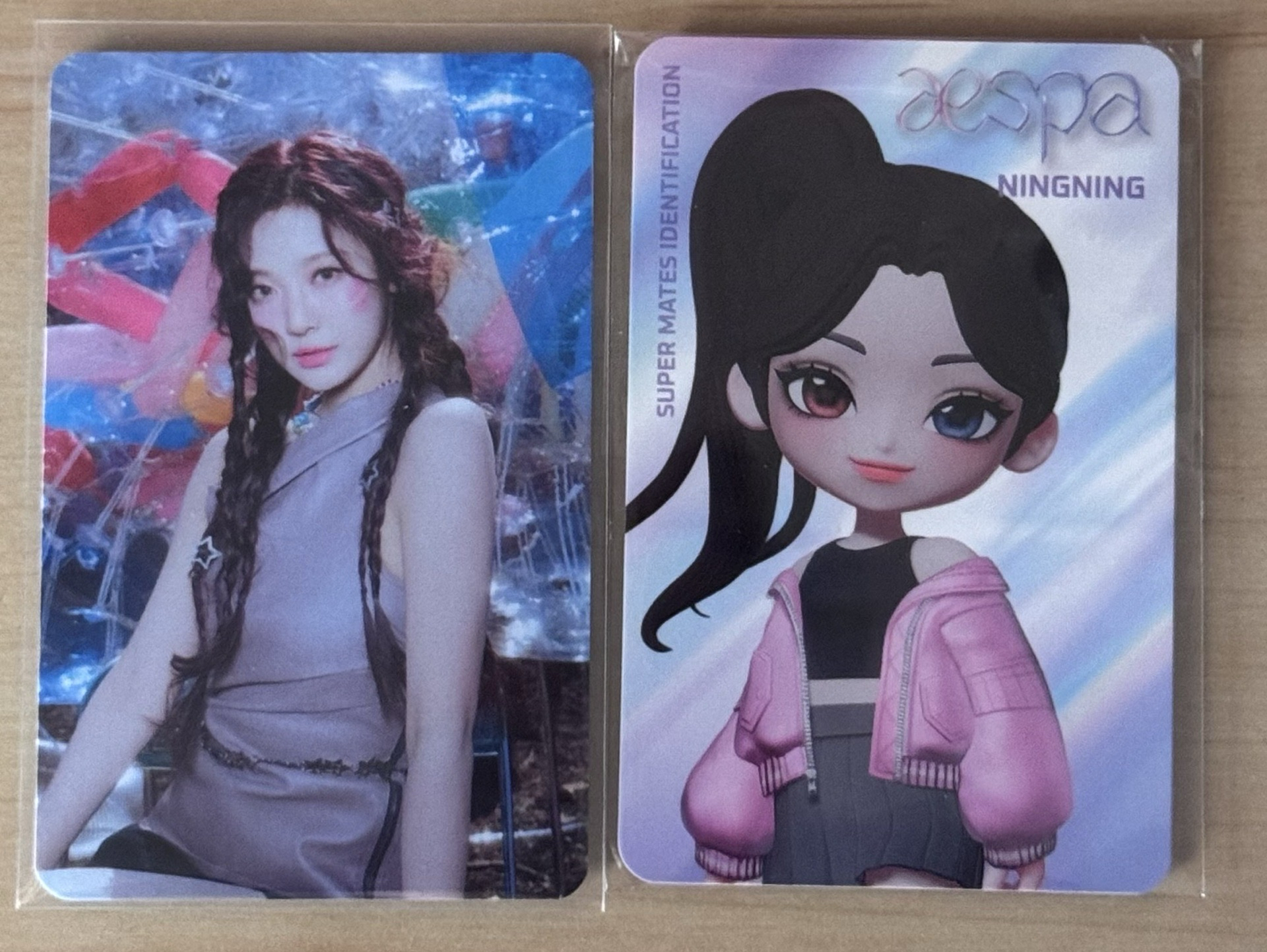 aespa supermate抽選 寧寧