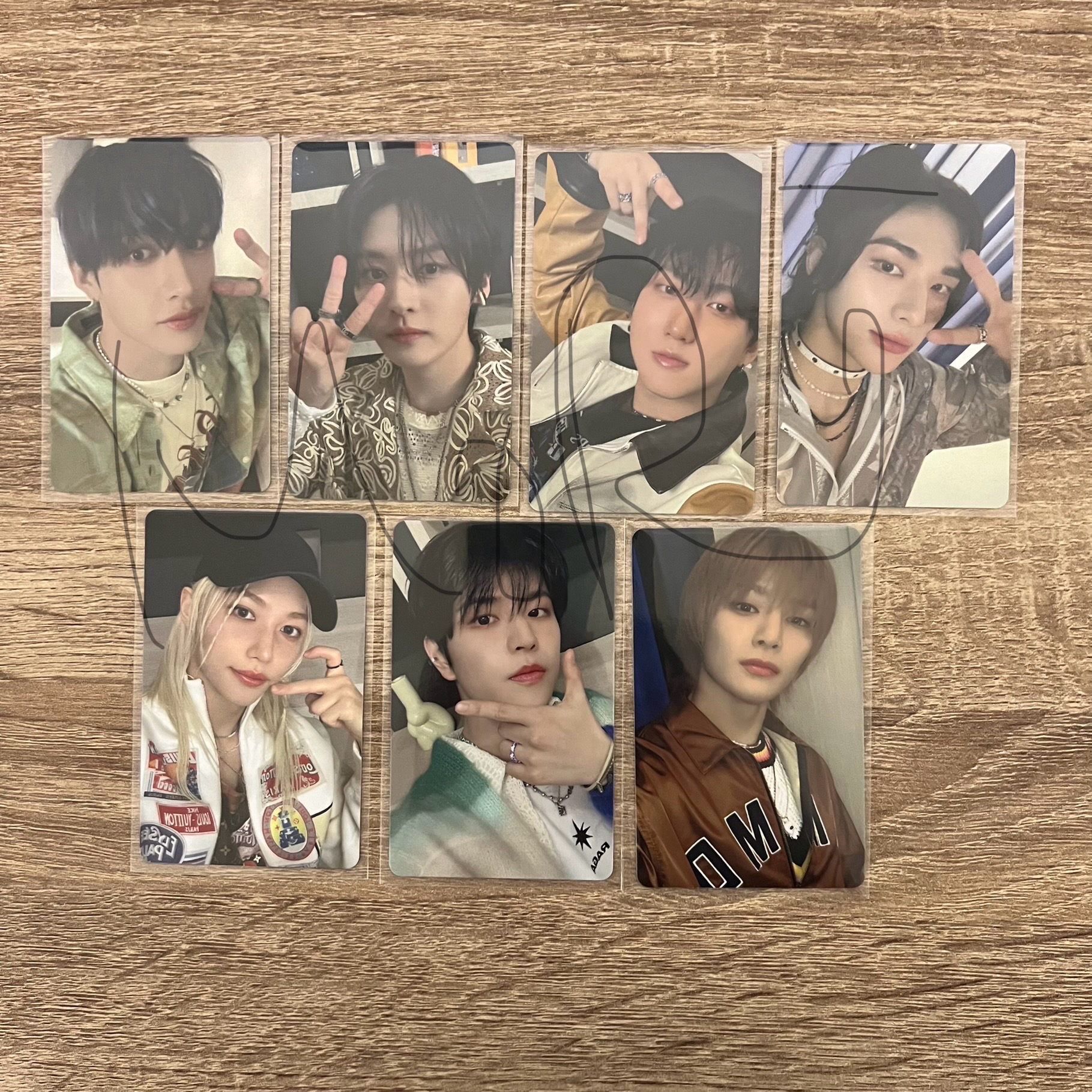 Stray kids ATE JYP 通路特典 特典卡 小卡