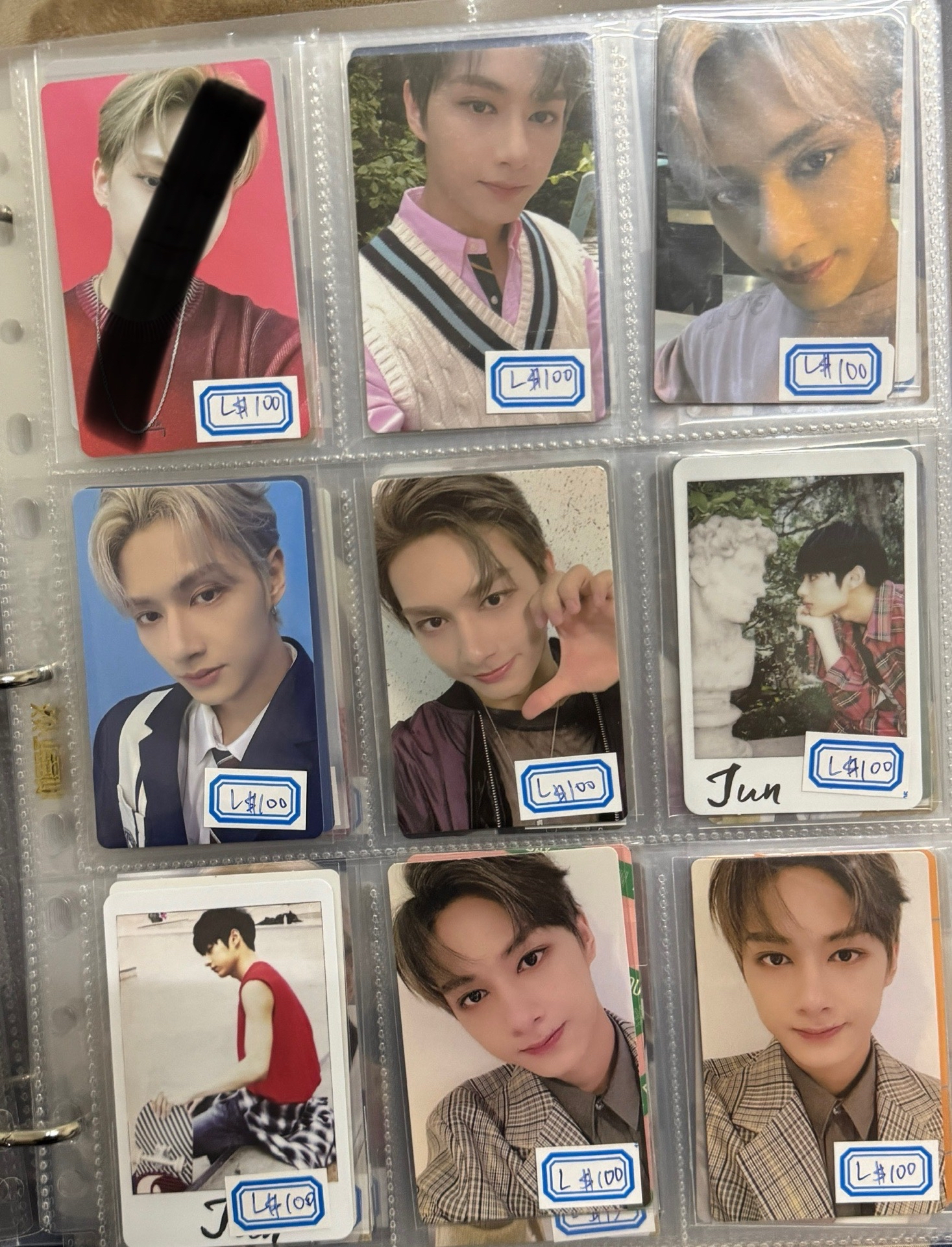 文俊輝特典卡、專卡