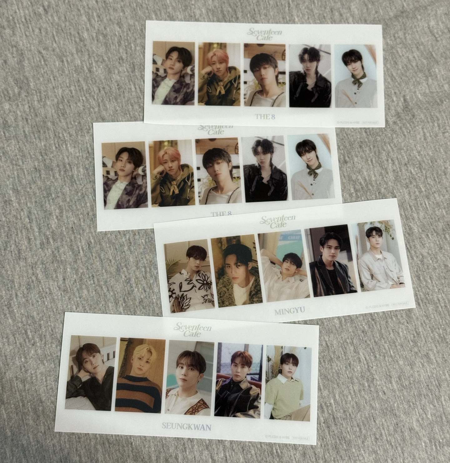 ✨2025 SEVENTEEN CAFE入場禮✨八奎寛🐸🐶🍊