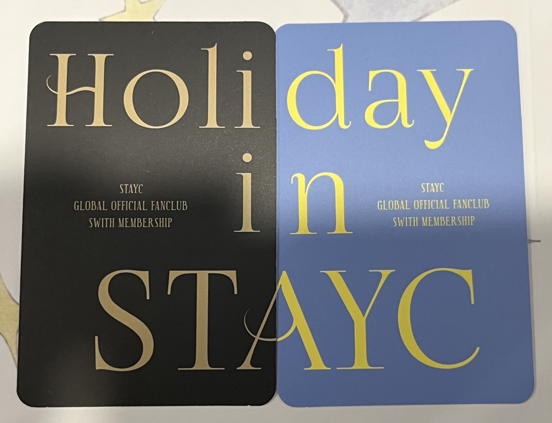 STAYC ISA 一期會員禮莎 套出