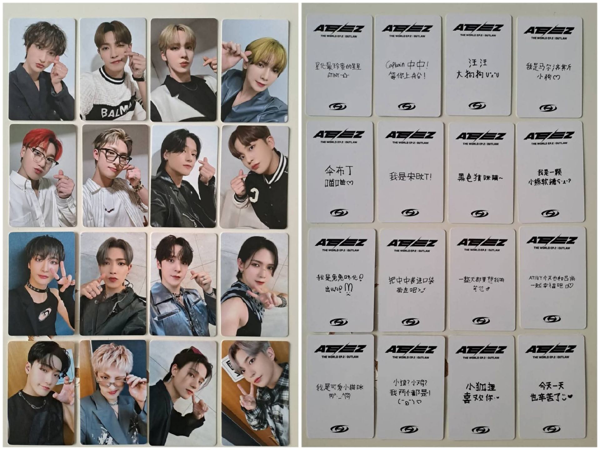 一直娛特典 中文卡背