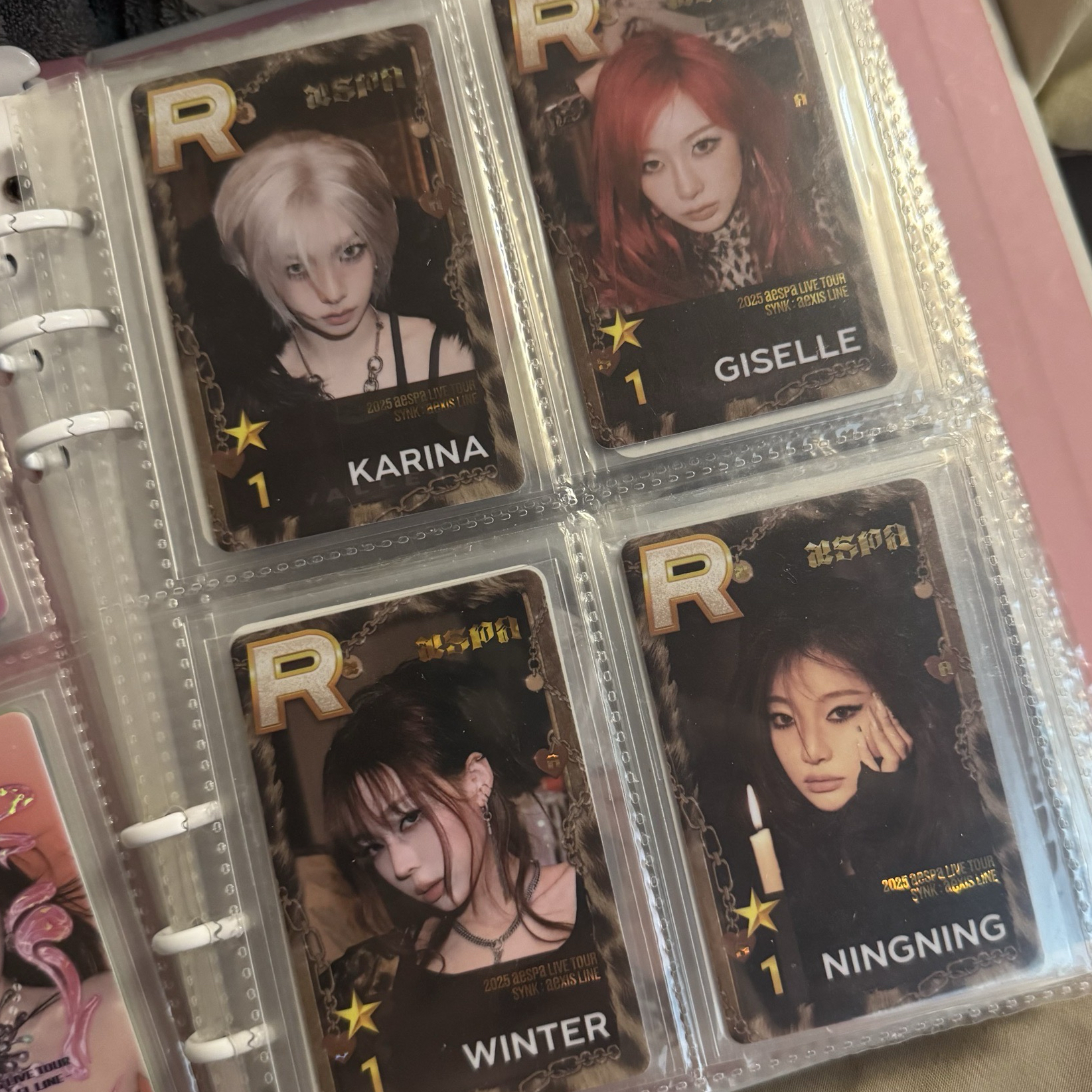 aespa 三巡 首爾遊戲卡