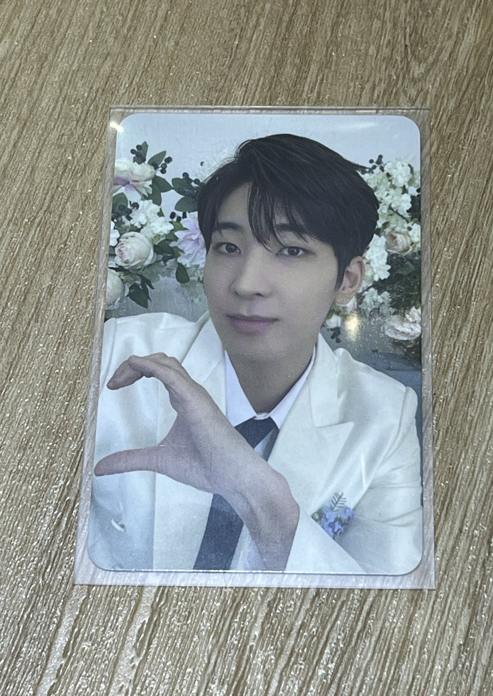 Seventeen 圓佑 mini10 克拉盤 小卡