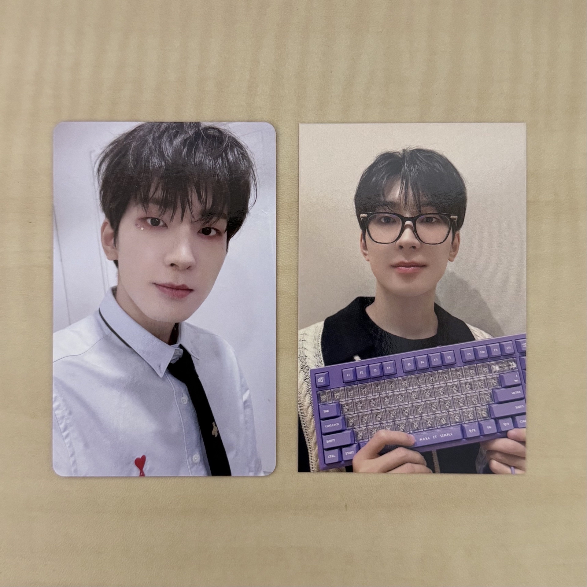 全圓佑 淚鑽圓小卡 鍵盤小卡