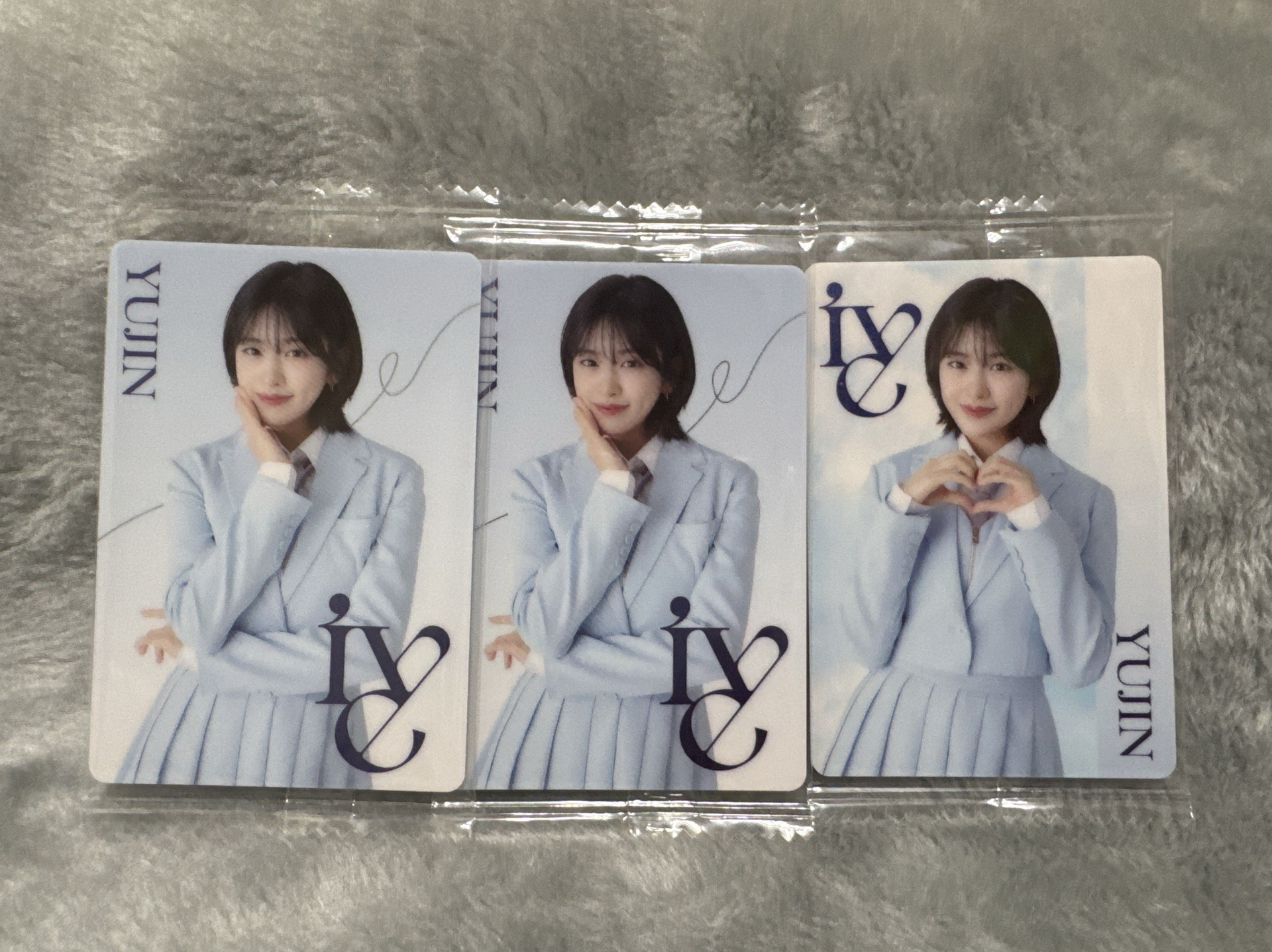 IVE 俞真 餅乾卡