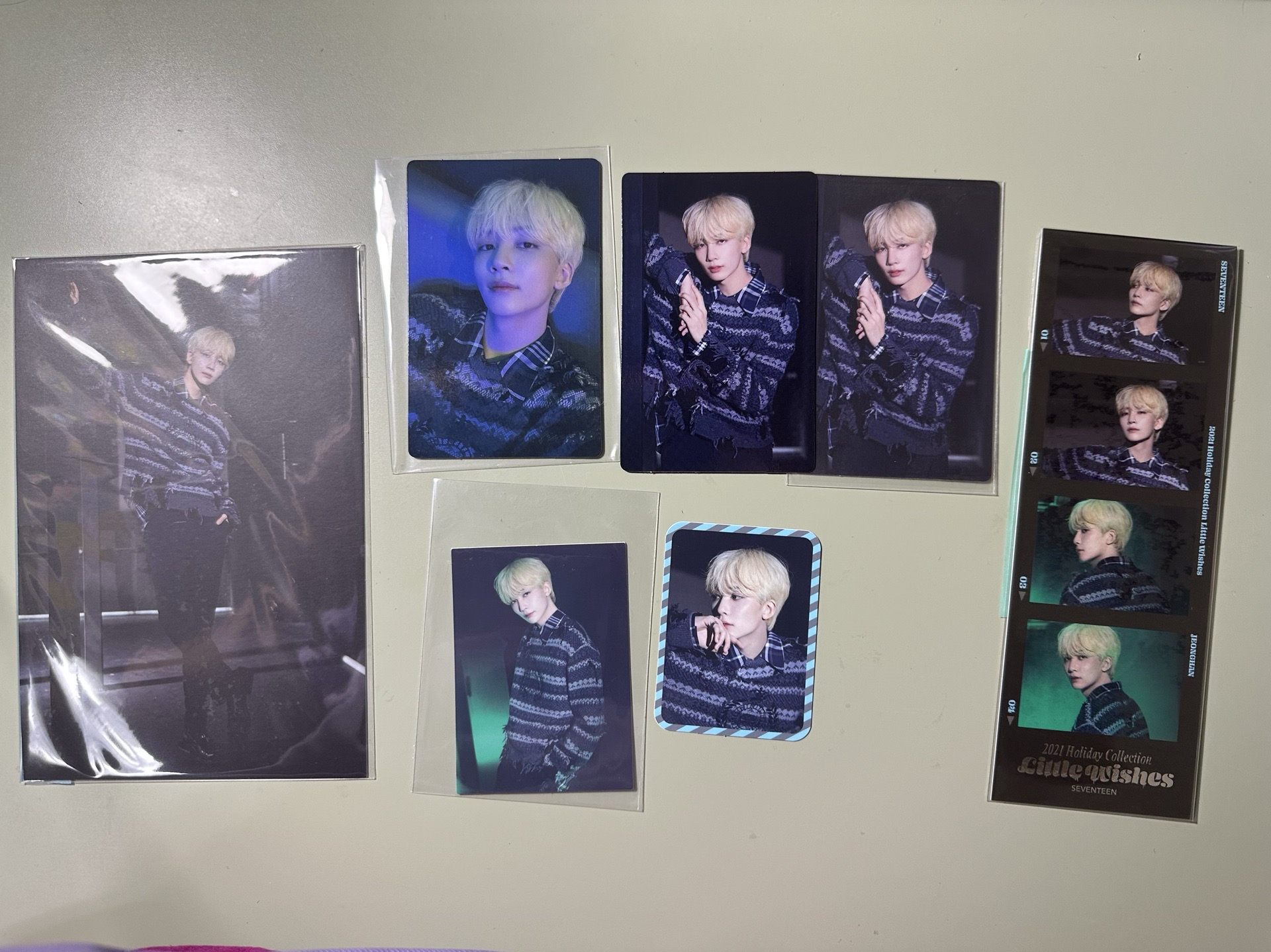 SEVENTEEN 2021 HOLIDAY COLLECTION  淨漢 小卡set