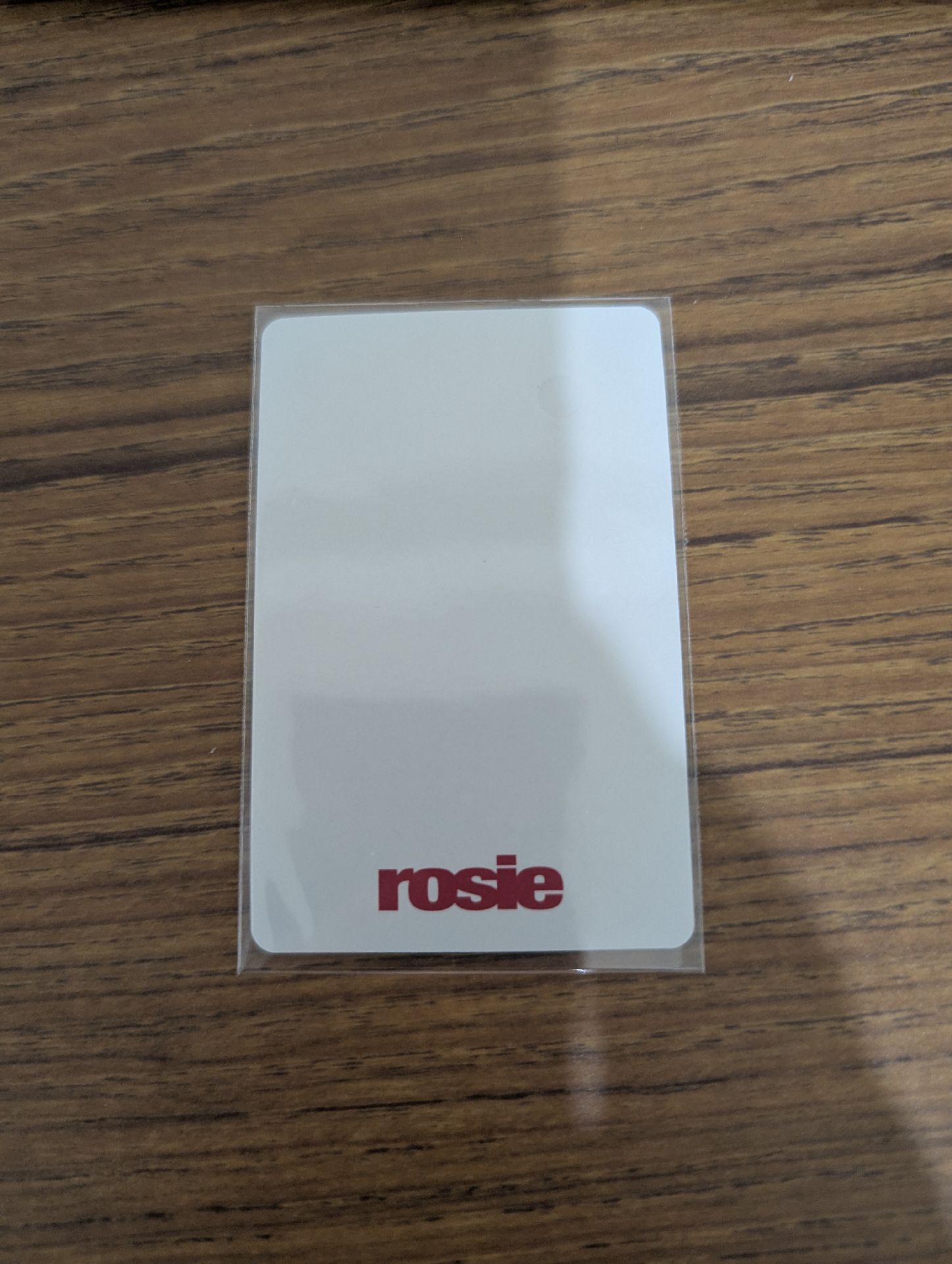 rosie morfan滿額卡單張