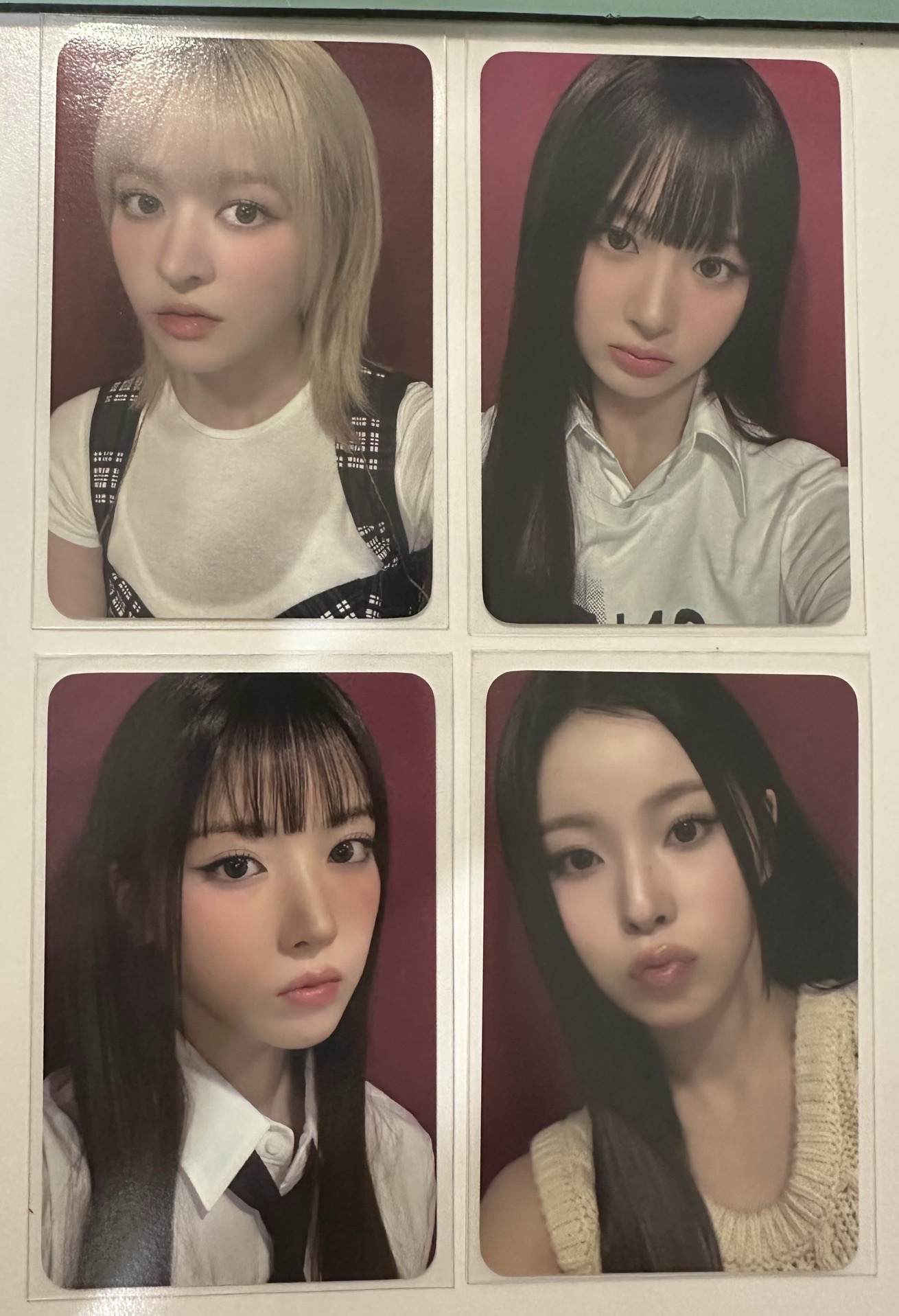NMIXX 現貨 WM 快閃 髮夾卡 小卡