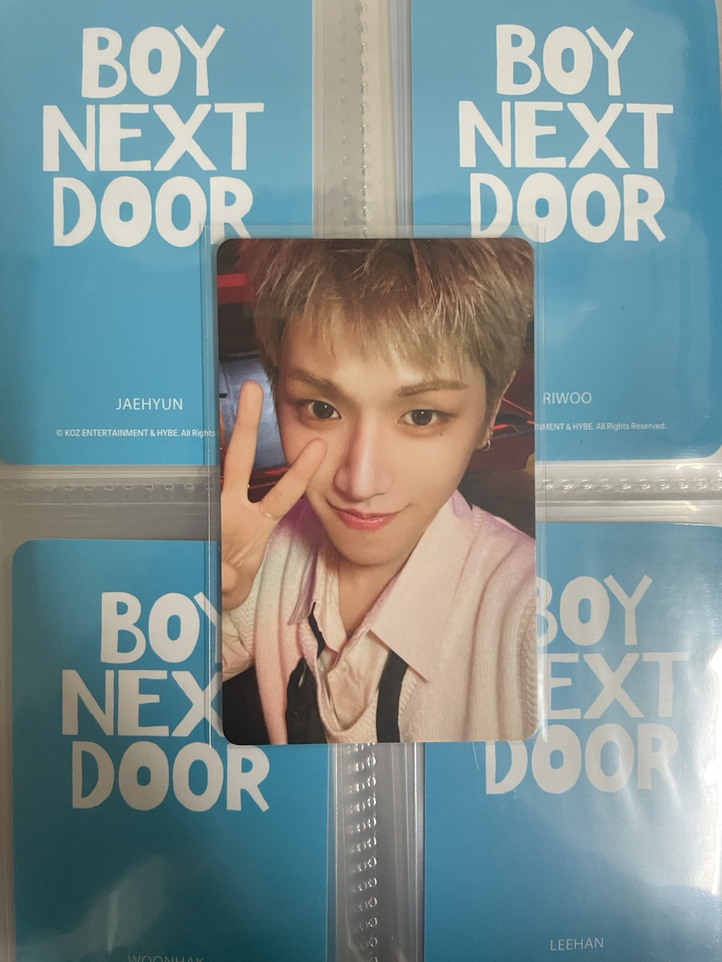 李常赫 RIWOO 이상혁 BOYLIFE 環球 幸運卡