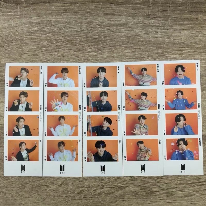 BTS 防彈少年團 Yet to come in busan 釜山演唱會 四格卡 碩珍Jin