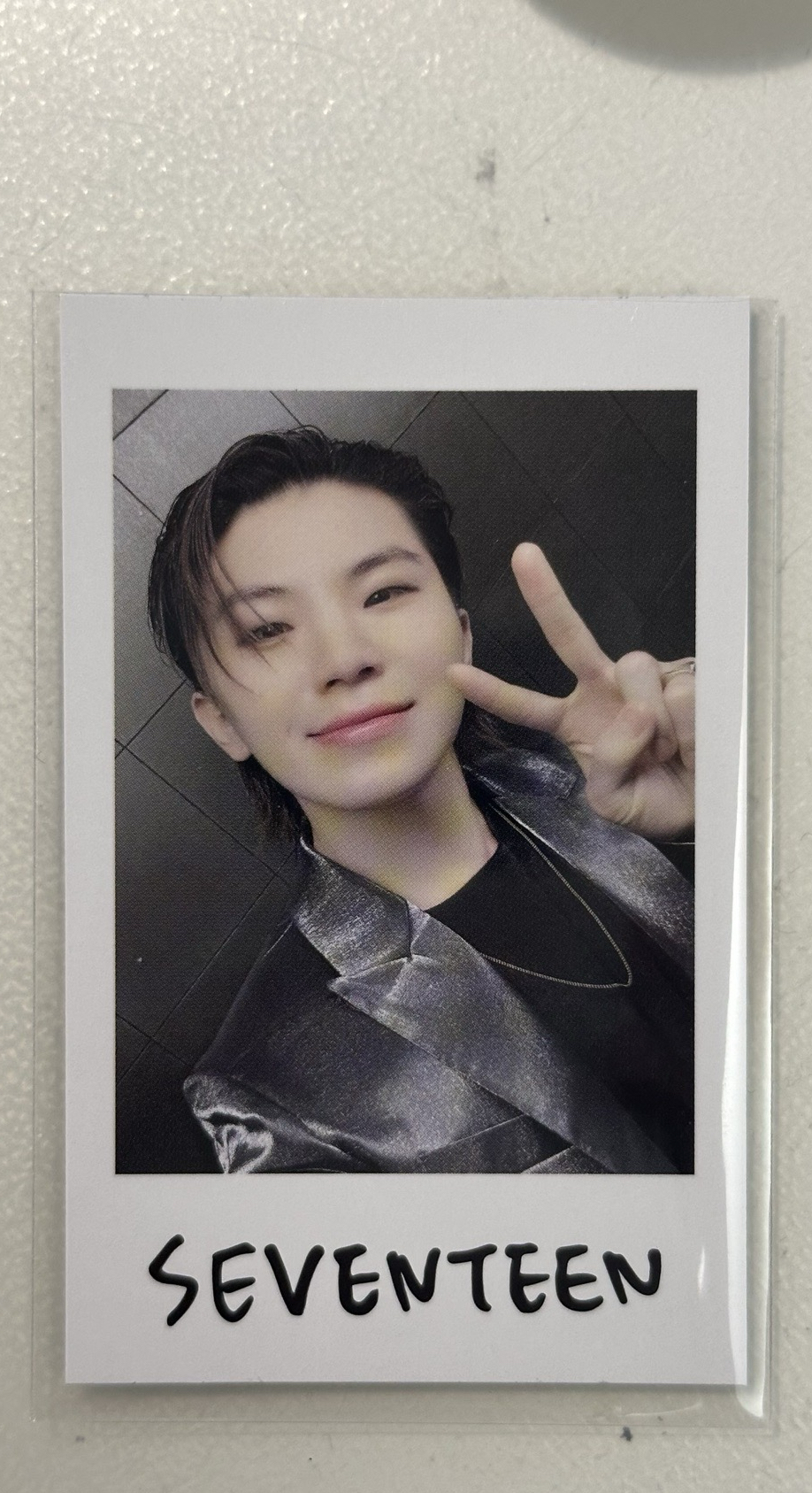 SEVENTEEN WOOZI 勳 日本 RIGHT HERE拍立得