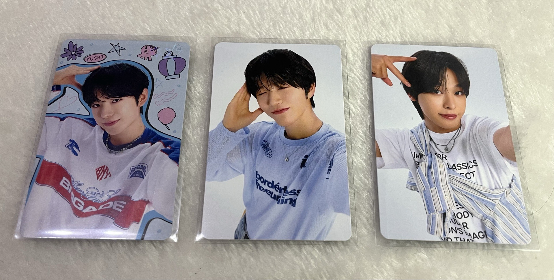 Riku Yushi Jaehee 日本FM WISH祭 隨機卡