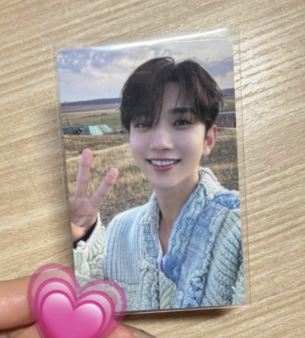 藍毛衣刷 洪知秀小卡 joshua小卡 MINI11 yzy 3.0 特典卡 洪知秀