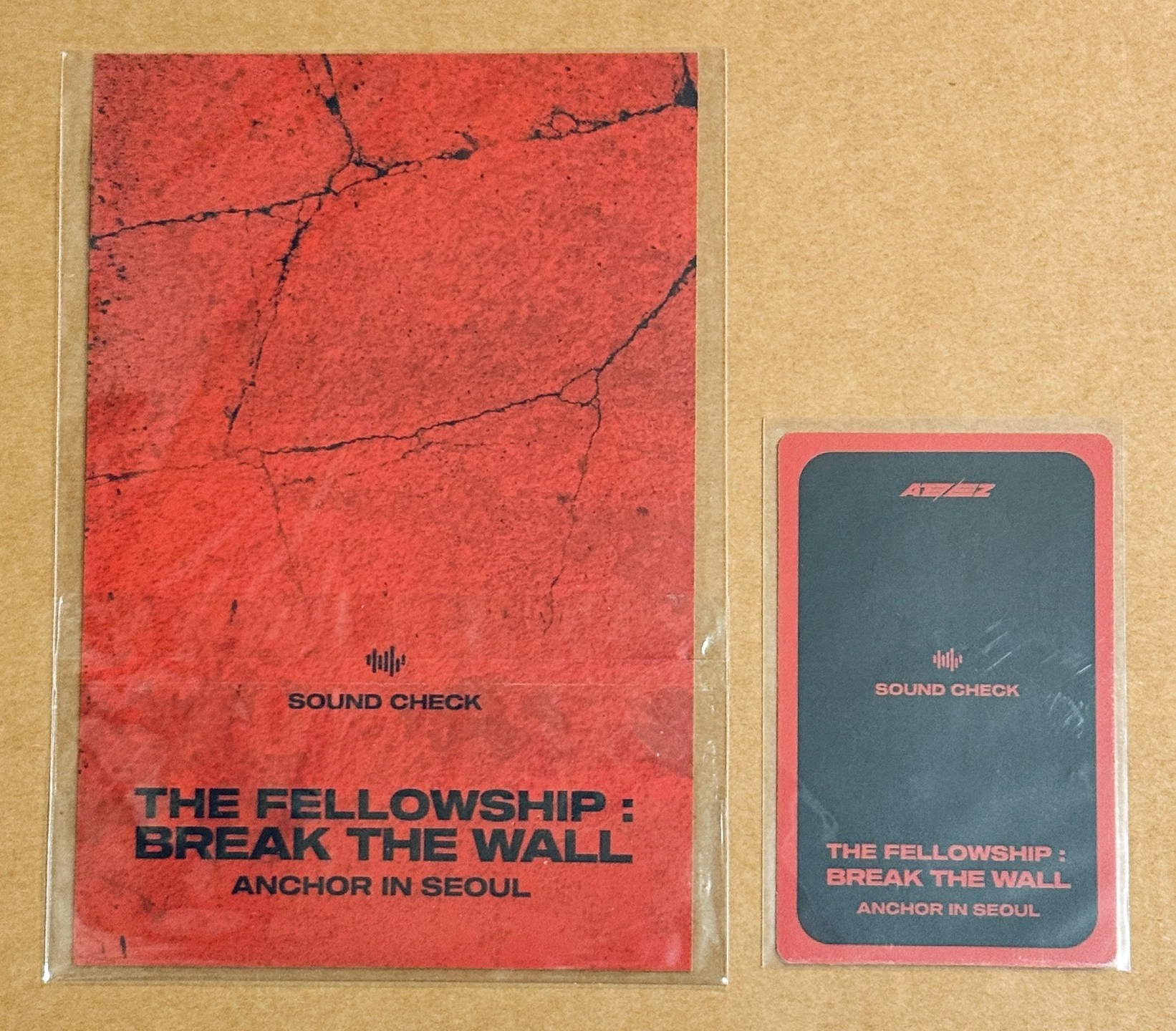 BREAK THE WALL 首爾安可場 彩排組 大卡+小卡 弘中